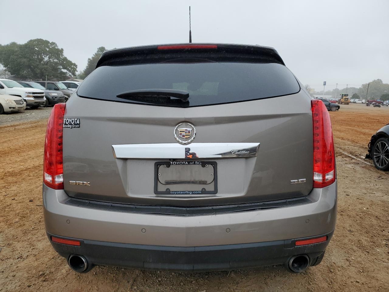 2012 Cadillac Srx Performance Collection Brown vin: 3GYFNBE31CS561034