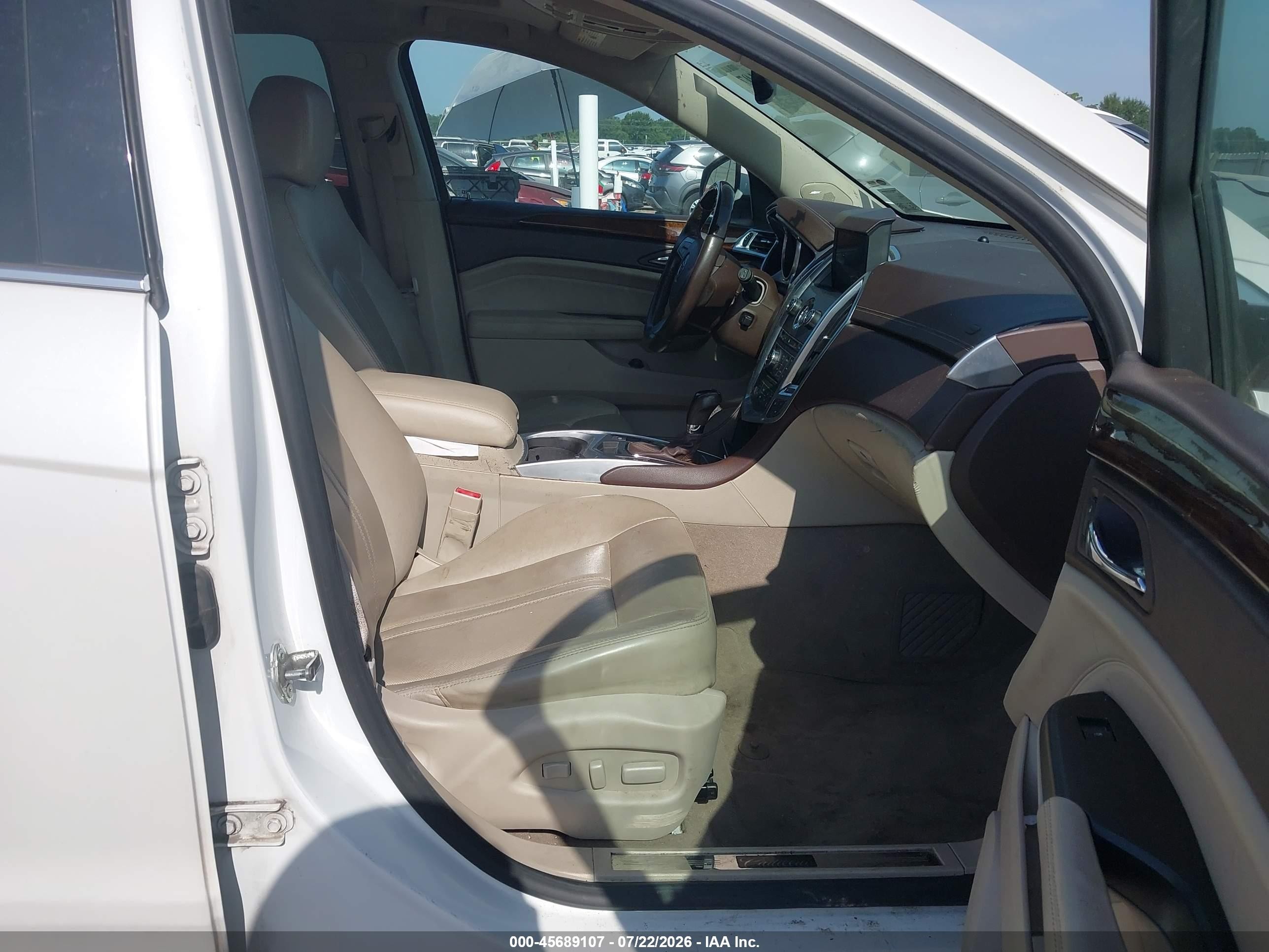 2012 Cadillac Srx Performance Collection White vin: 3GYFNBE31CS612676