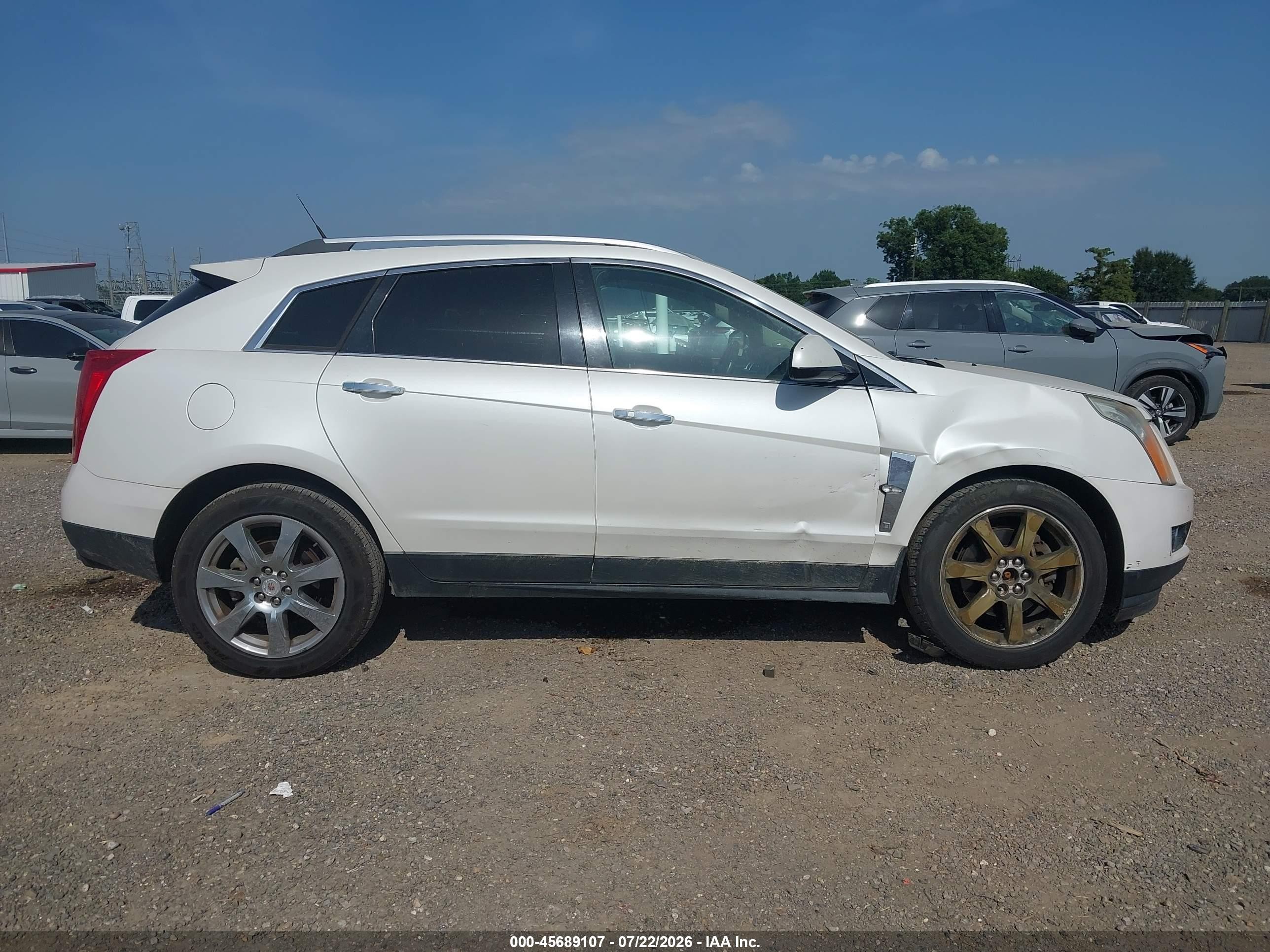 2012 Cadillac Srx Performance Collection White vin: 3GYFNBE31CS612676