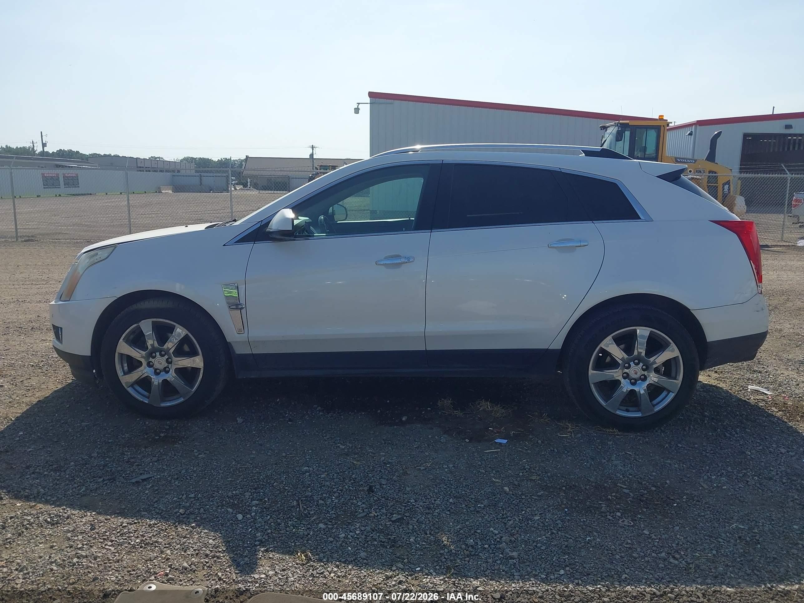 2012 Cadillac Srx Performance Collection White vin: 3GYFNBE31CS612676