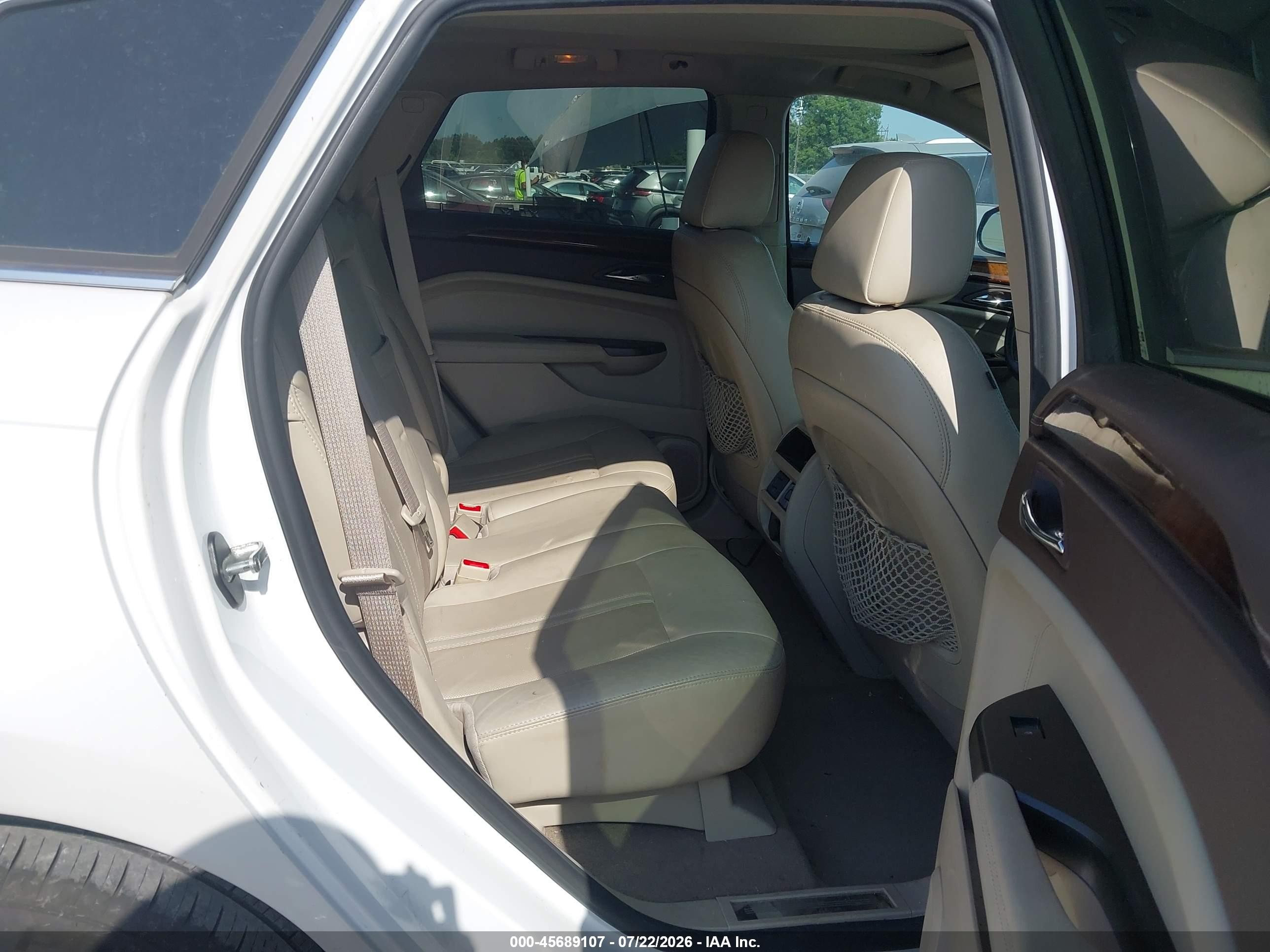 2012 Cadillac Srx Performance Collection White vin: 3GYFNBE31CS612676