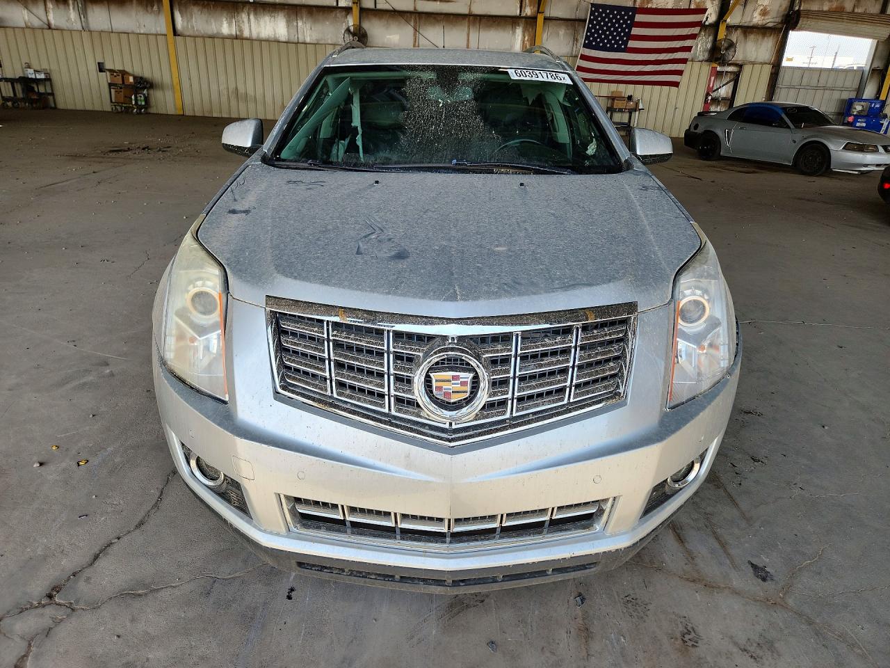 2014 Cadillac Srx Luxury Collection Silver vin: 3GYFNBE31ES516825