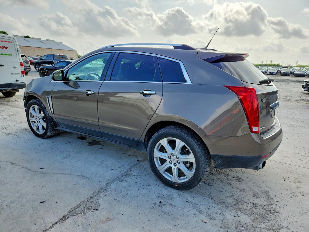 2014 Cadillac Srx Luxury Collection Brown vin: 3GYFNBE31ES564924
