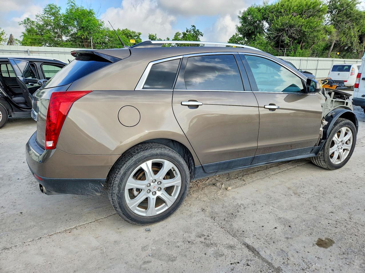 2014 Cadillac Srx Luxury Collection Brown vin: 3GYFNBE31ES564924