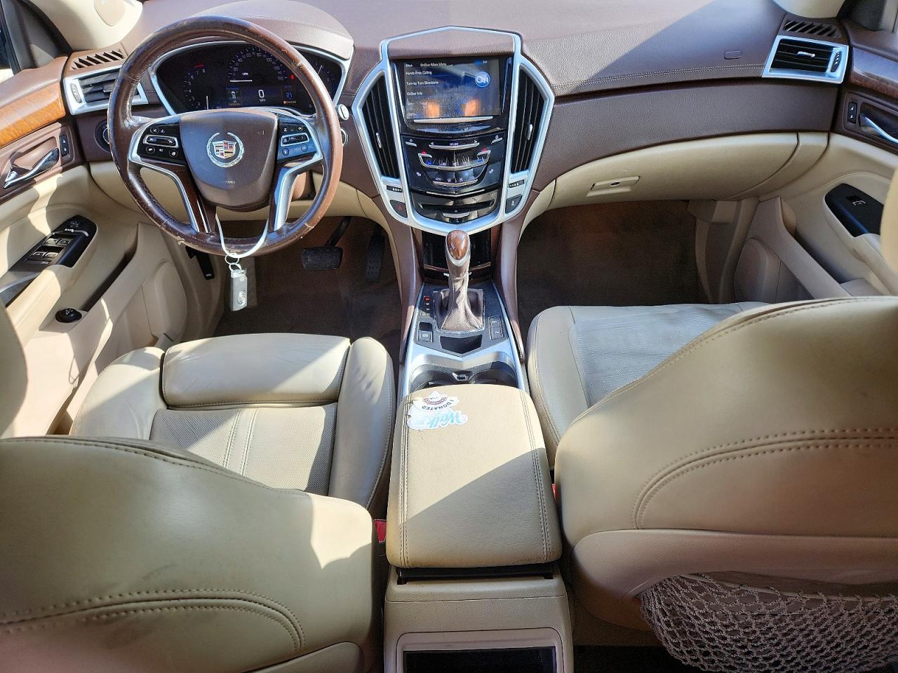 2014 Cadillac Srx Luxury Collection Brown vin: 3GYFNBE31ES564924