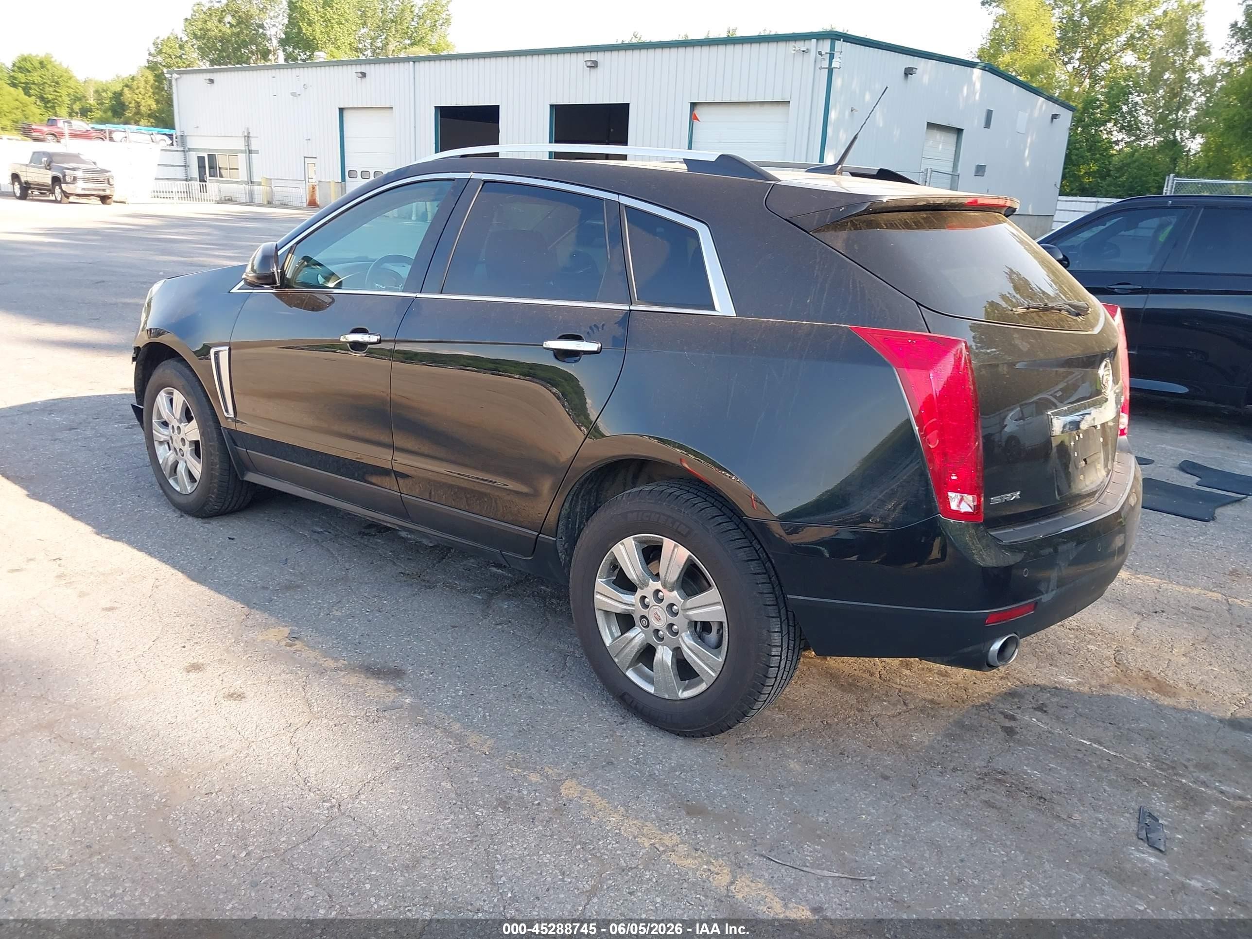 2014 Cadillac Srx Luxury Collection Black vin: 3GYFNBE31ES573431