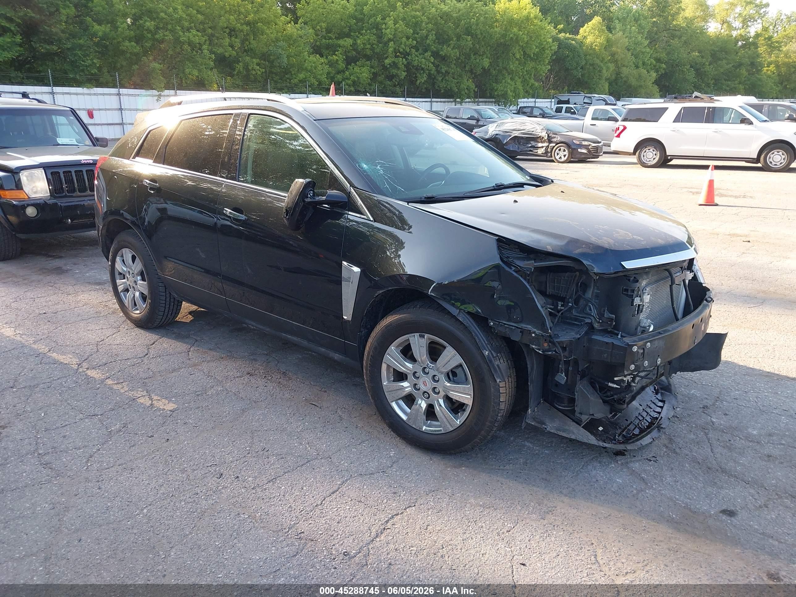 2014 Cadillac Srx Luxury Collection Black vin: 3GYFNBE31ES573431