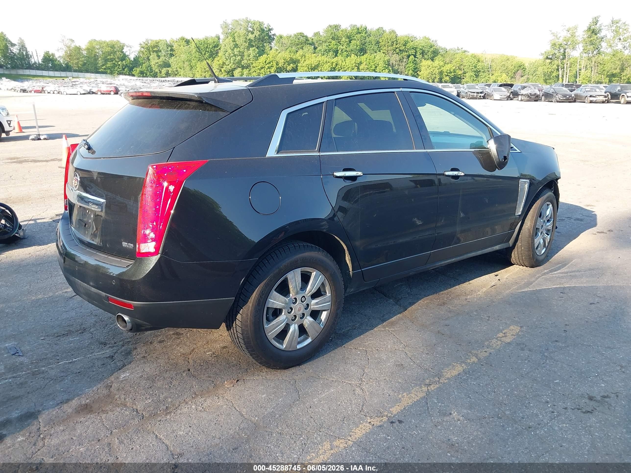 2014 Cadillac Srx Luxury Collection Black vin: 3GYFNBE31ES573431