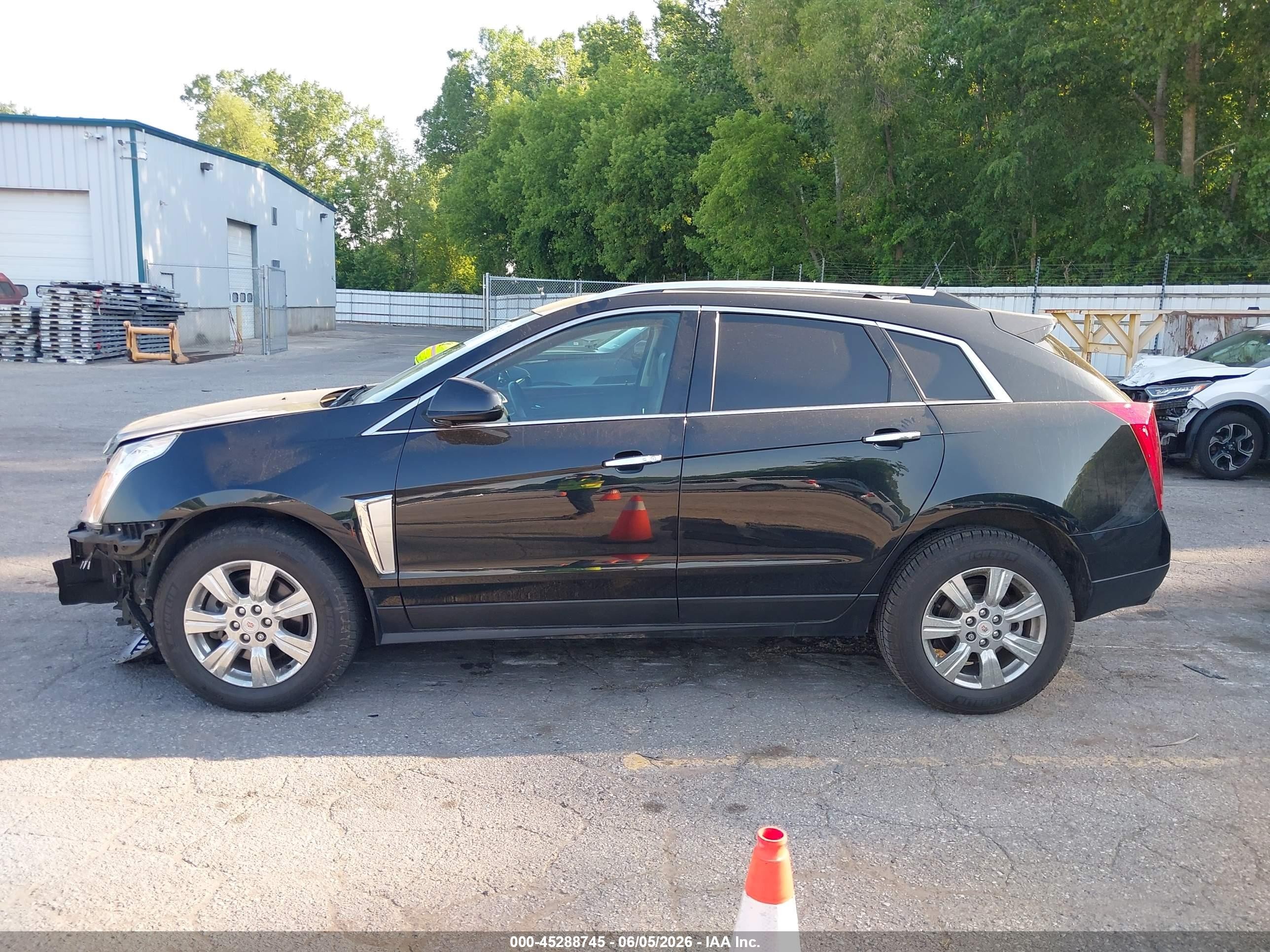 2014 Cadillac Srx Luxury Collection Black vin: 3GYFNBE31ES573431