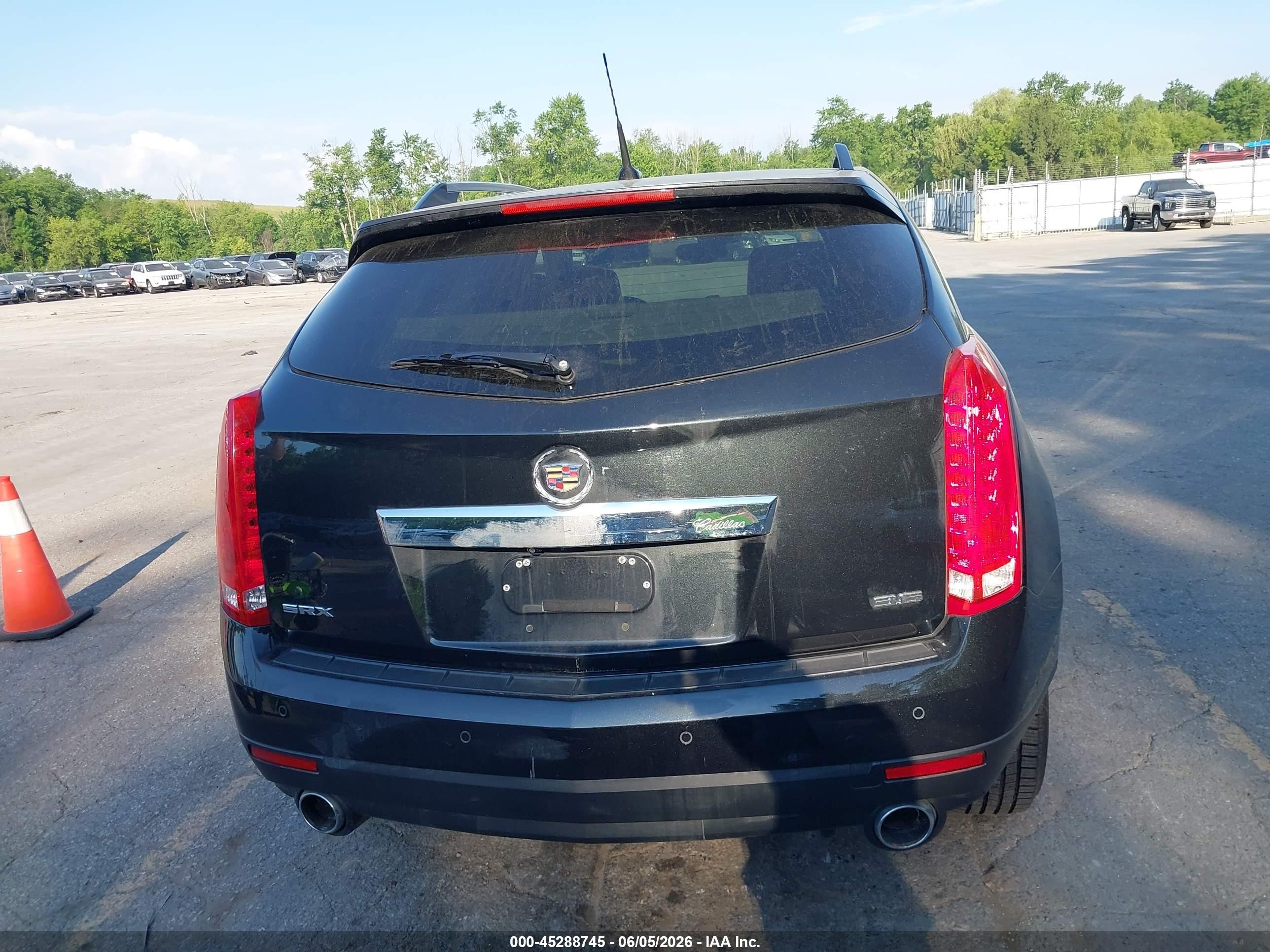 2014 Cadillac Srx Luxury Collection Black vin: 3GYFNBE31ES573431
