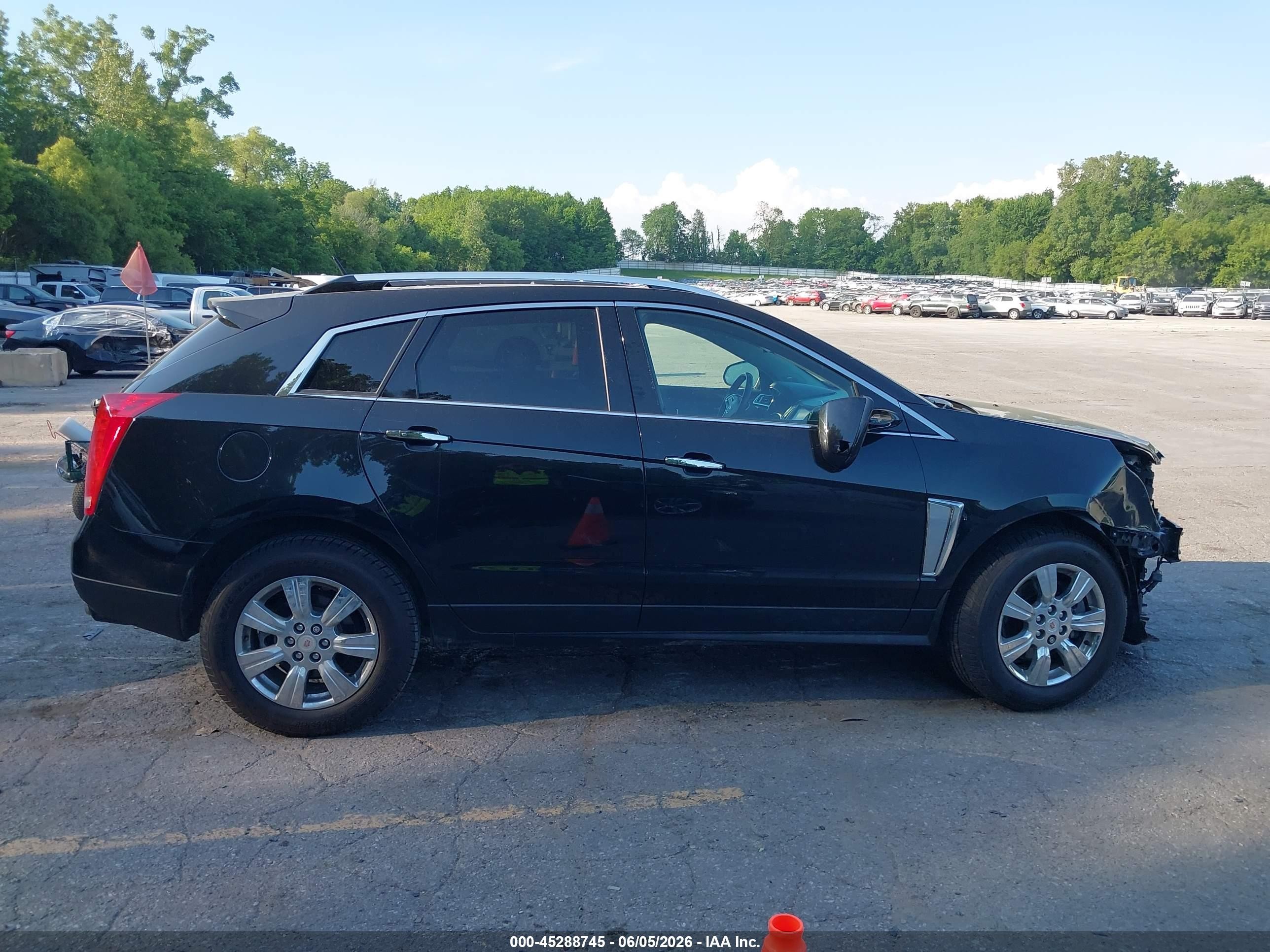 2014 Cadillac Srx Luxury Collection Black vin: 3GYFNBE31ES573431