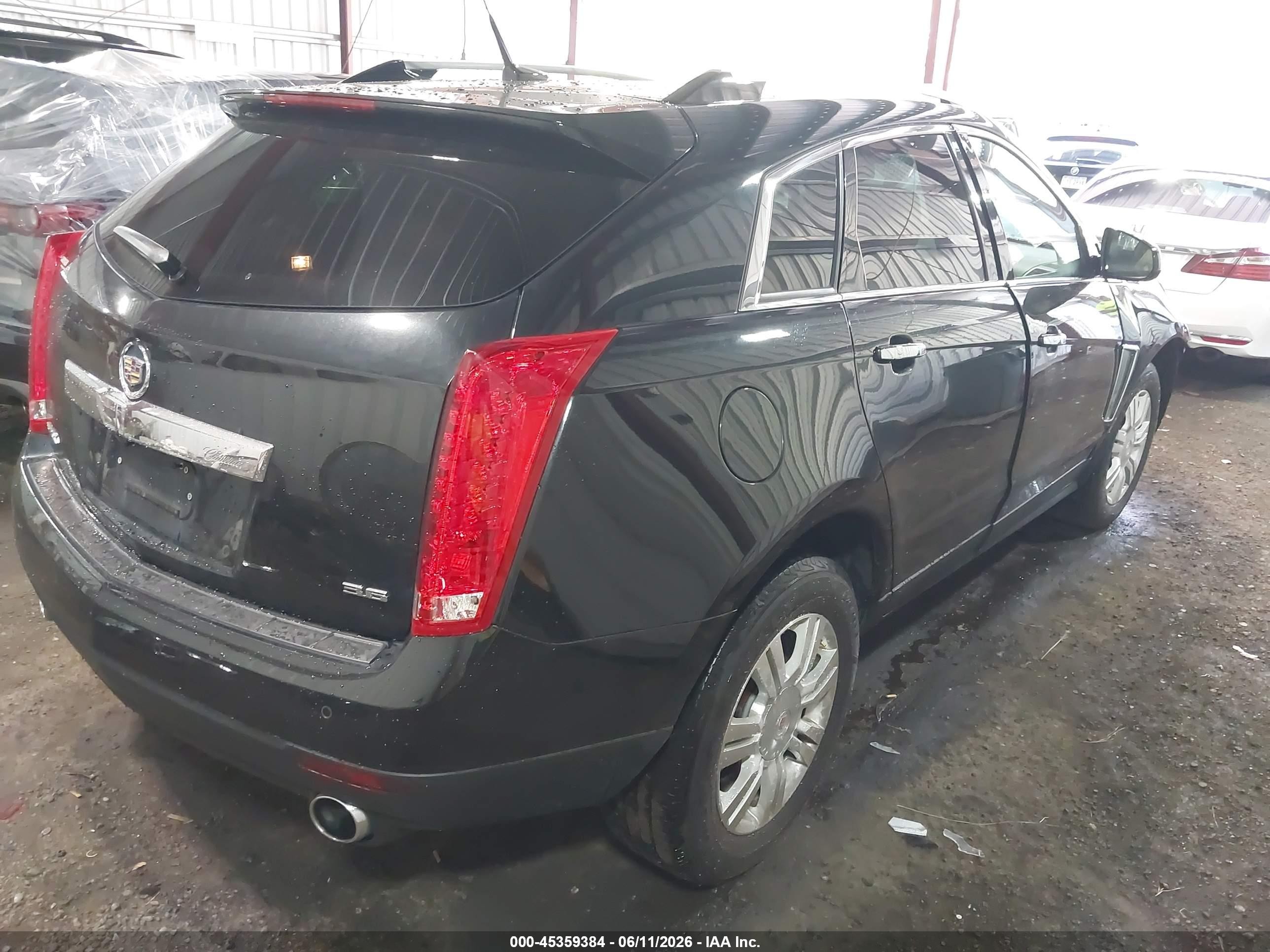 2014 Cadillac Srx Luxury Collection Black vin: 3GYFNBE31ES581982