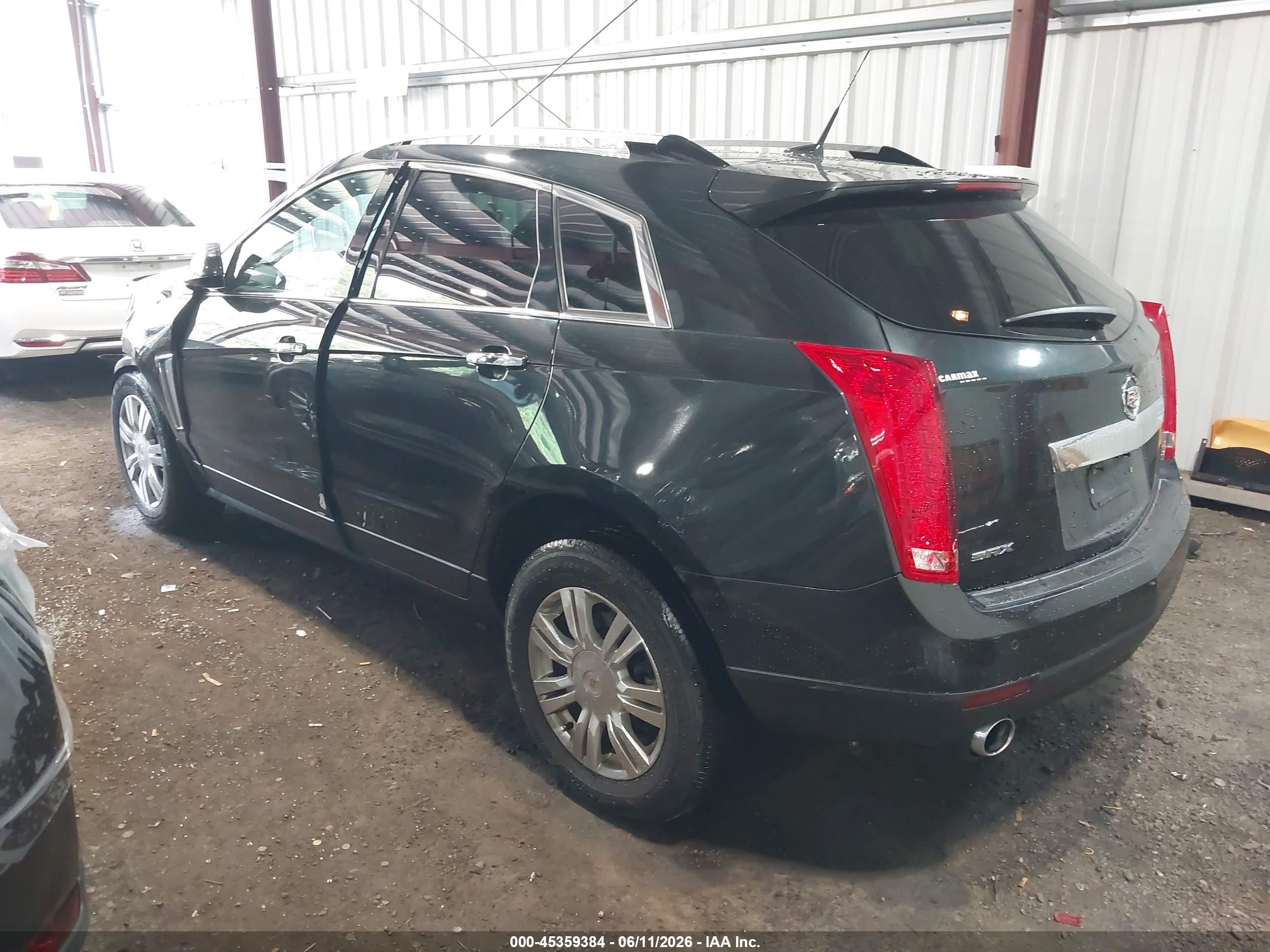 2014 Cadillac Srx Luxury Collection Black vin: 3GYFNBE31ES581982