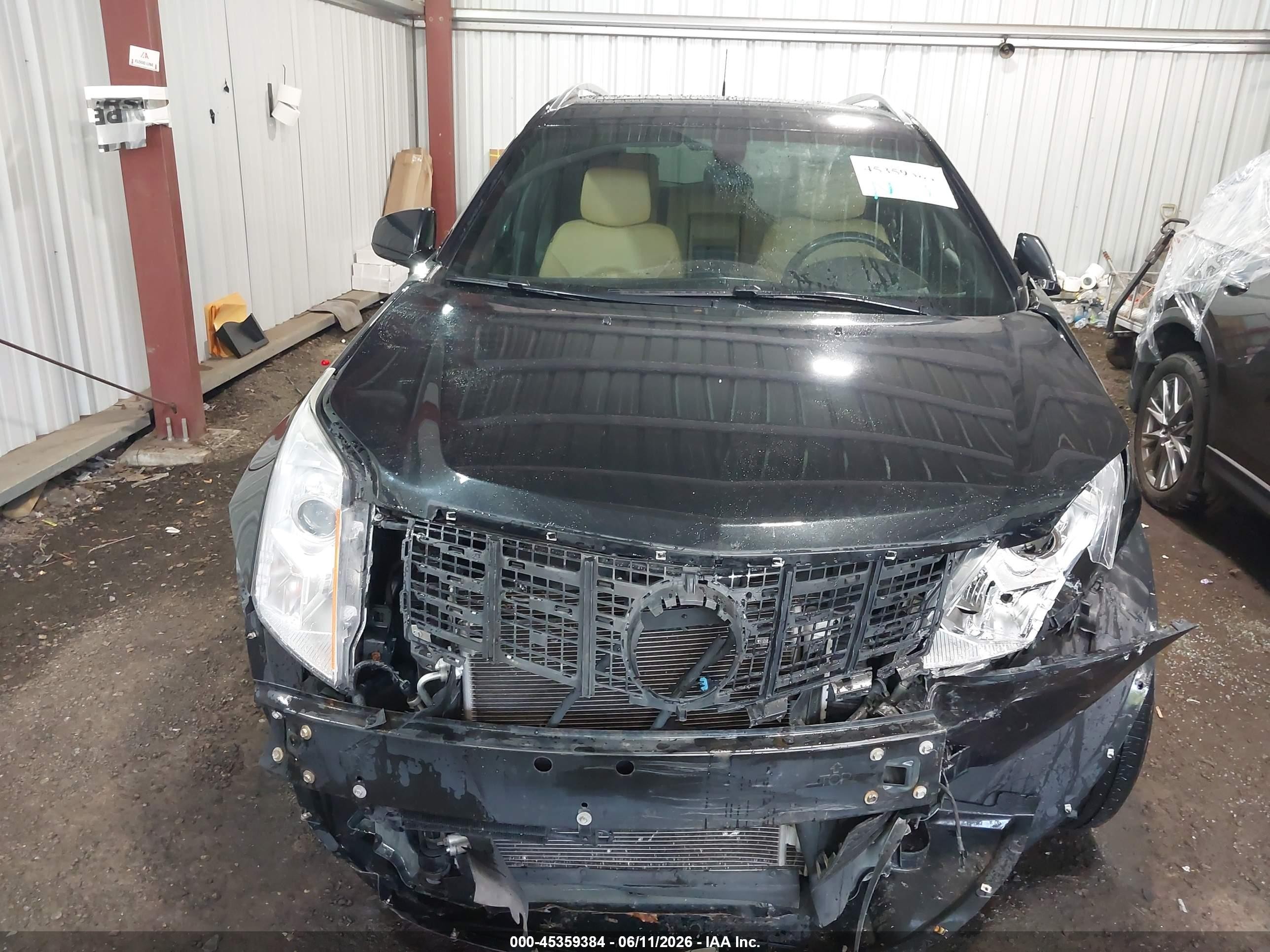 2014 Cadillac Srx Luxury Collection Black vin: 3GYFNBE31ES581982
