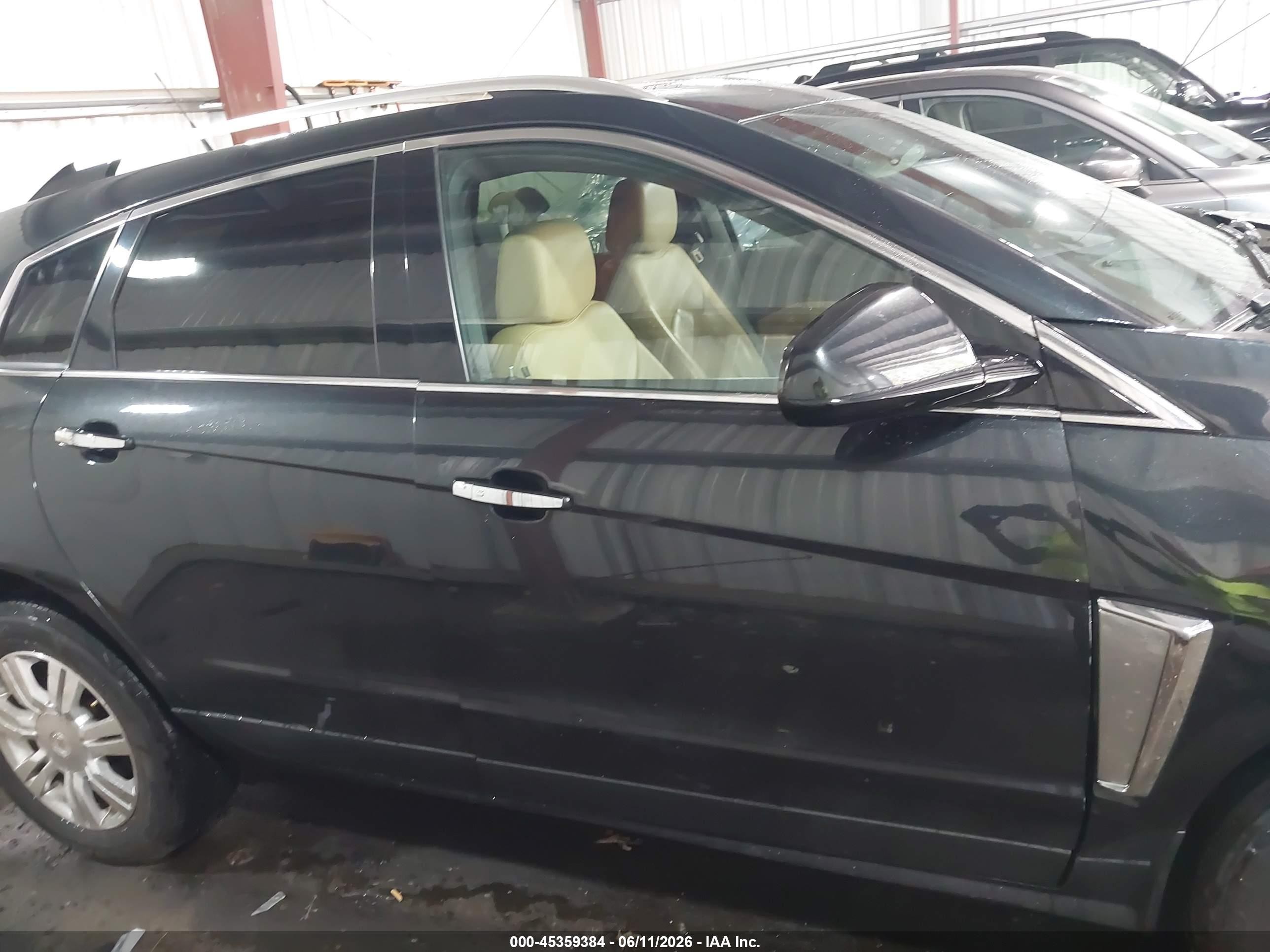 2014 Cadillac Srx Luxury Collection Black vin: 3GYFNBE31ES581982