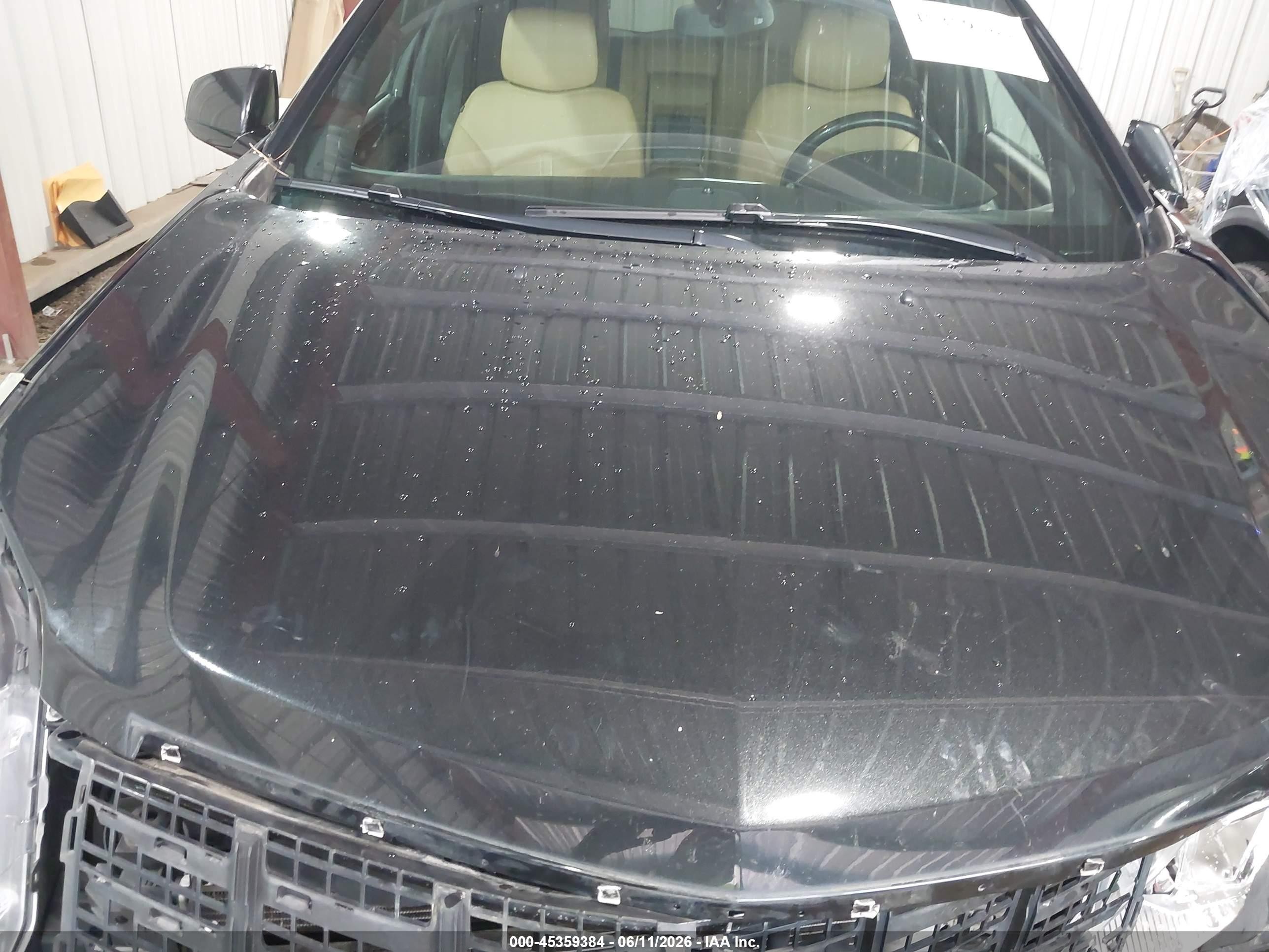 2014 Cadillac Srx Luxury Collection Black vin: 3GYFNBE31ES581982
