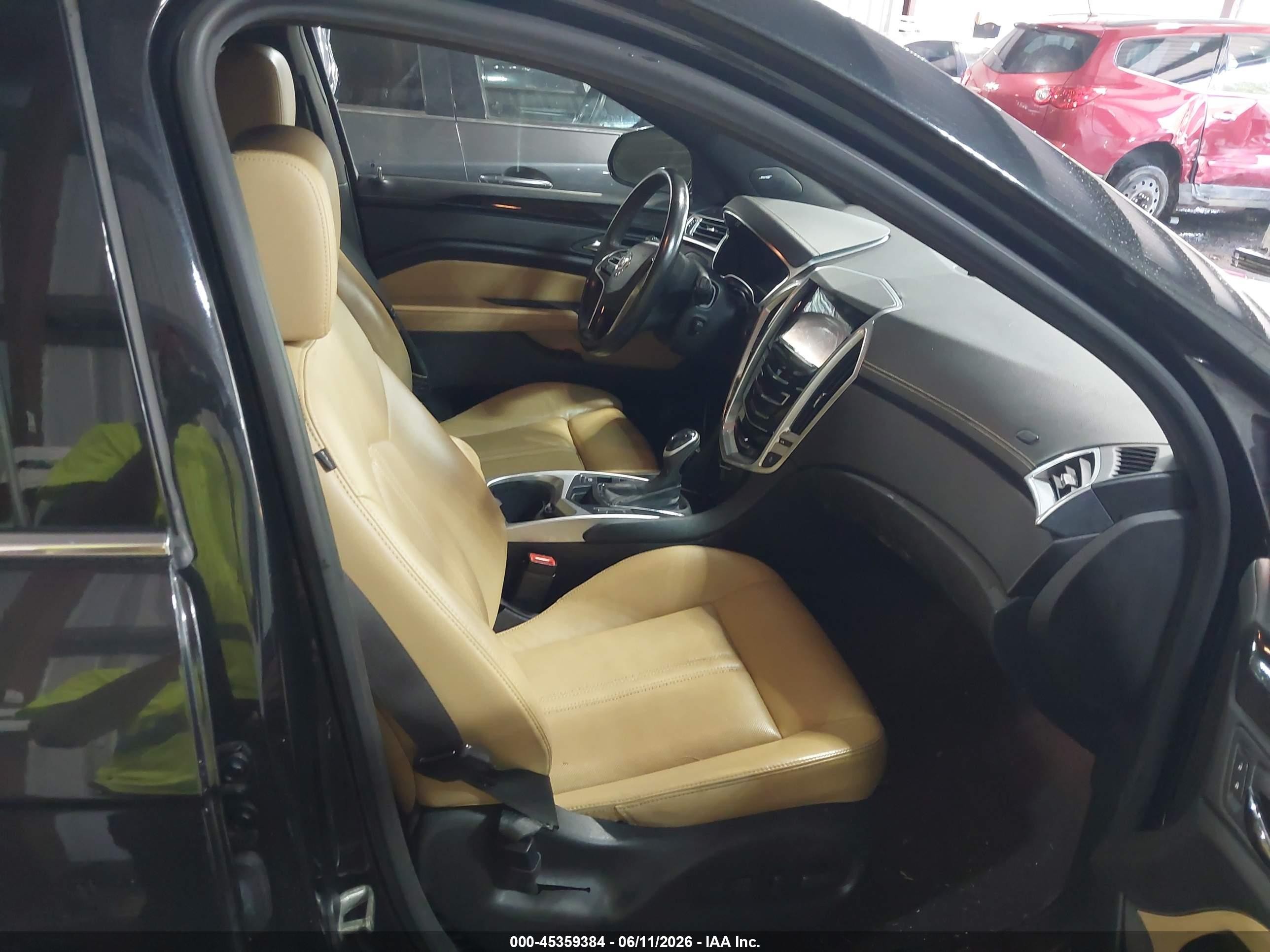 2014 Cadillac Srx Luxury Collection Black vin: 3GYFNBE31ES581982