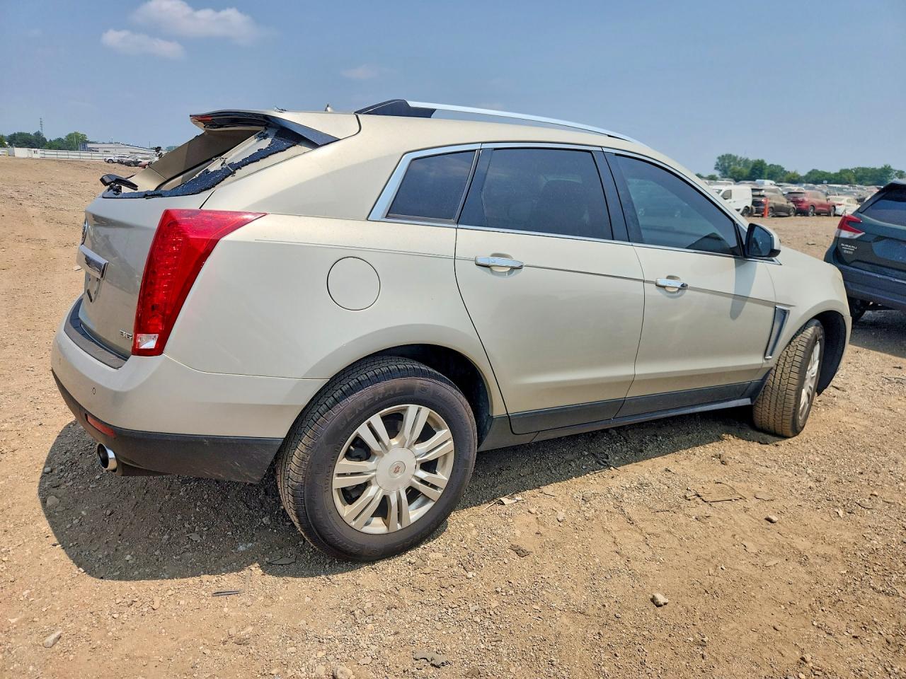 2014 Cadillac Srx Luxury Collection Beige vin: 3GYFNBE31ES593226