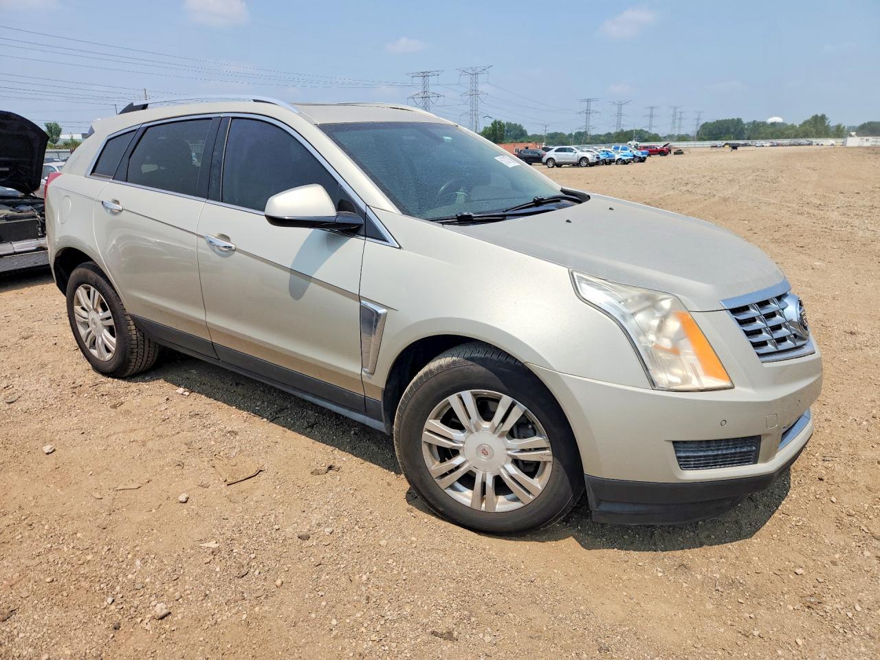2014 Cadillac Srx Luxury Collection Beige vin: 3GYFNBE31ES593226