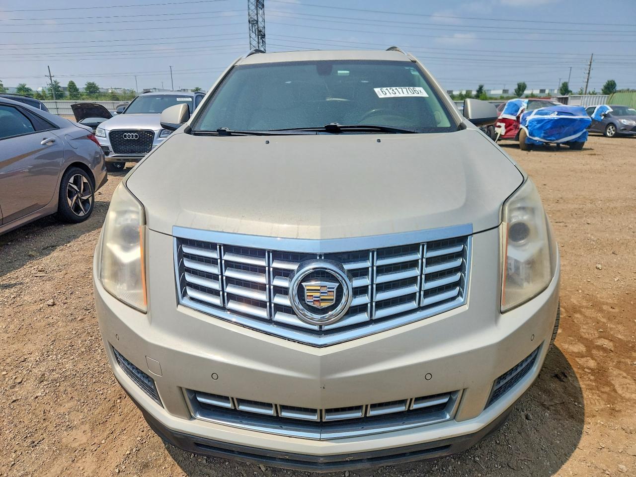 2014 Cadillac Srx Luxury Collection Beige vin: 3GYFNBE31ES593226