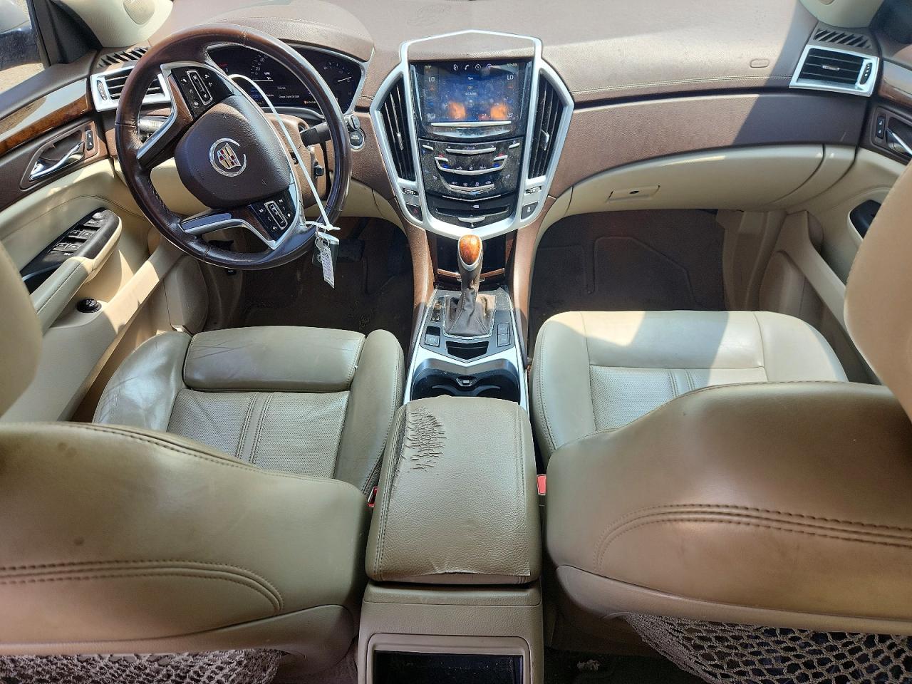 2014 Cadillac Srx Luxury Collection Beige vin: 3GYFNBE31ES593226