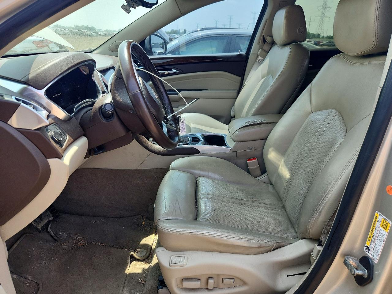 2014 Cadillac Srx Luxury Collection Beige vin: 3GYFNBE31ES593226