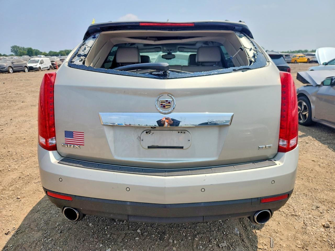 2014 Cadillac Srx Luxury Collection Beige vin: 3GYFNBE31ES593226