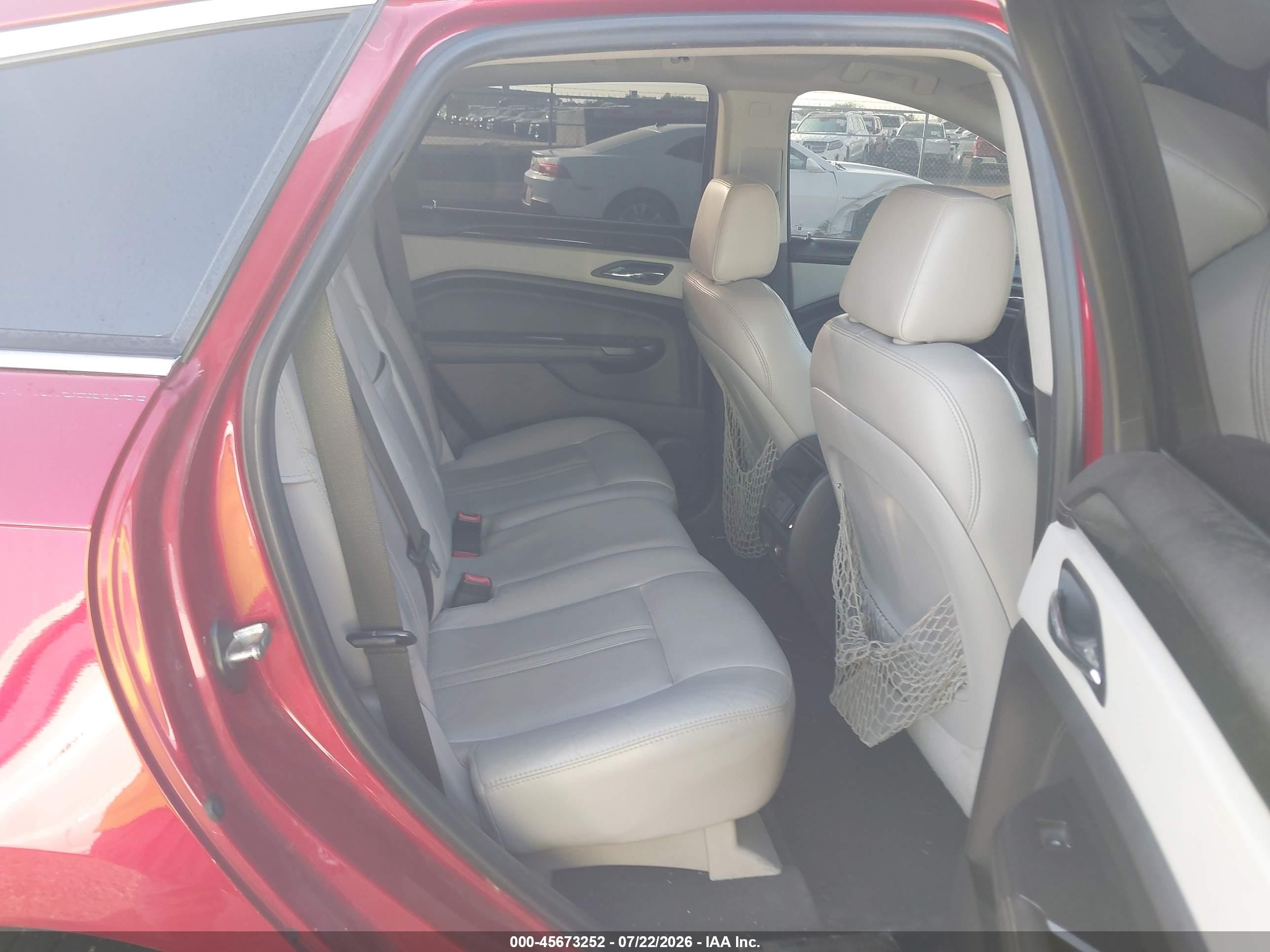 2014 Cadillac Srx Luxury Collection Red vin: 3GYFNBE31ES609148