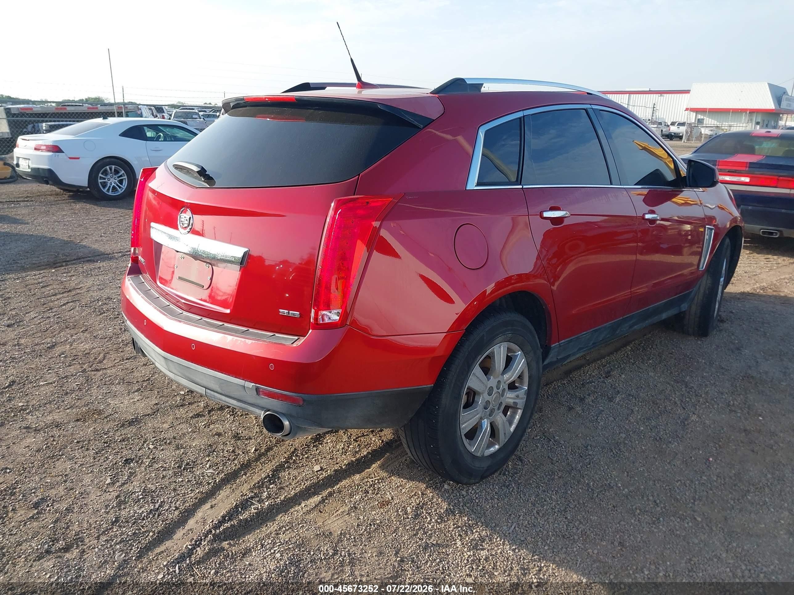 2014 Cadillac Srx Luxury Collection Red vin: 3GYFNBE31ES609148