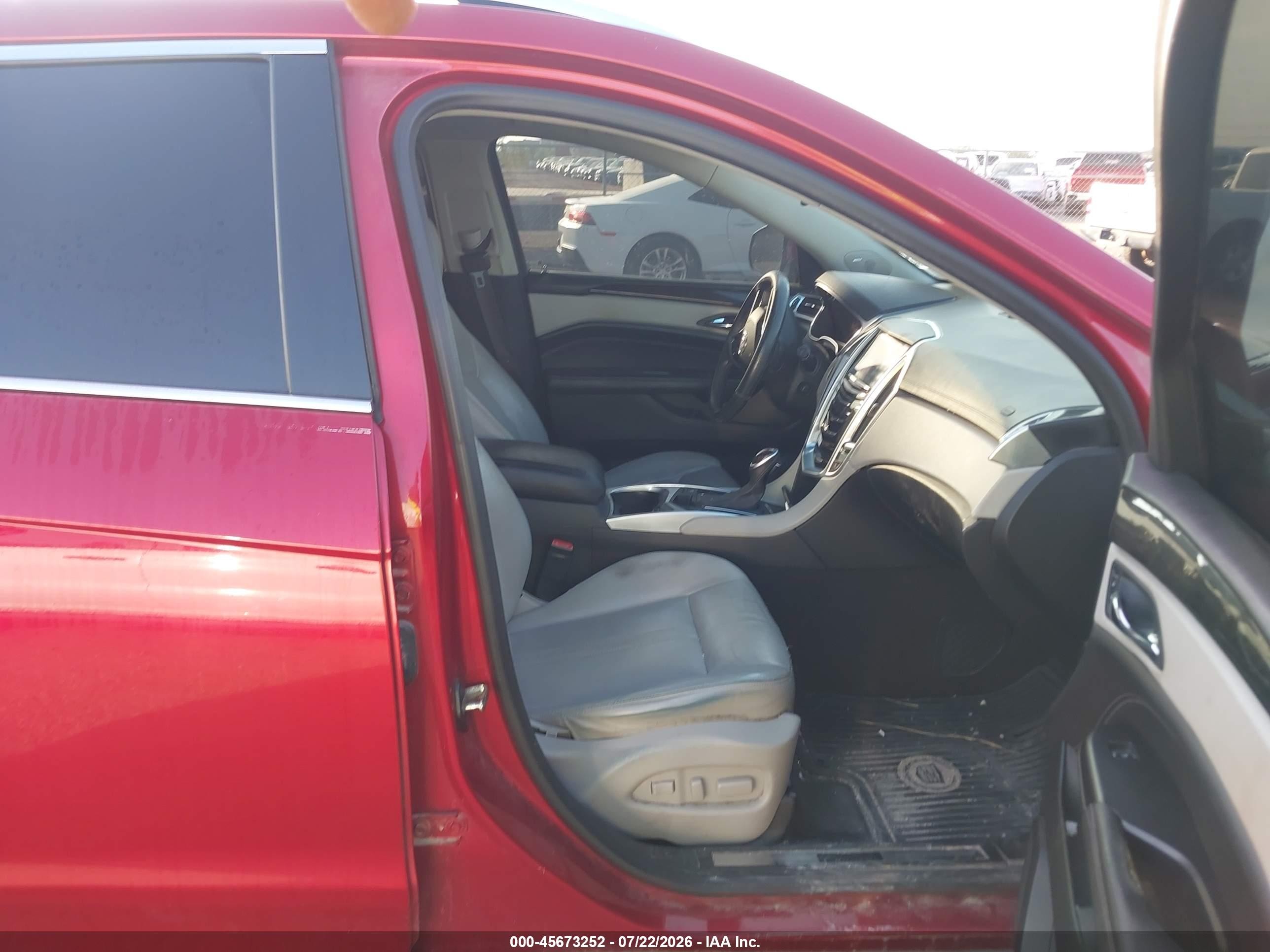 2014 Cadillac Srx Luxury Collection Red vin: 3GYFNBE31ES609148