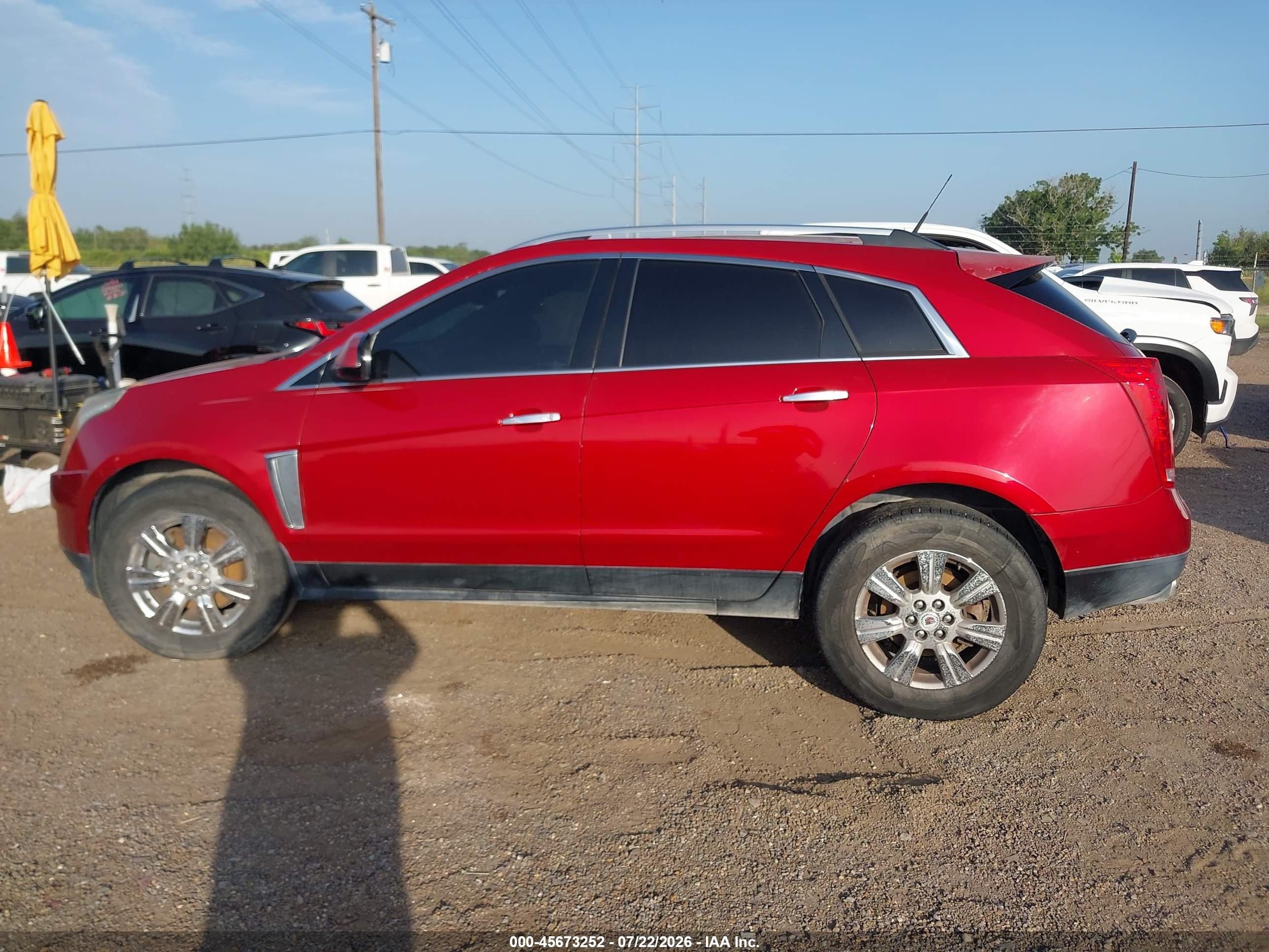 2014 Cadillac Srx Luxury Collection Red vin: 3GYFNBE31ES609148
