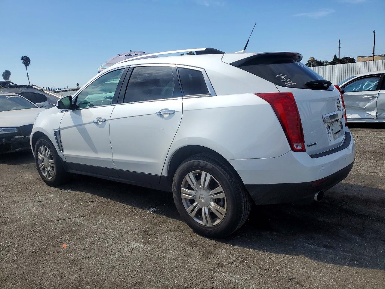 2014 Cadillac Srx Luxury Collection White vin: 3GYFNBE31ES635653