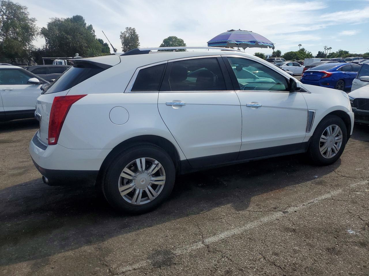 2014 Cadillac Srx Luxury Collection White vin: 3GYFNBE31ES635653