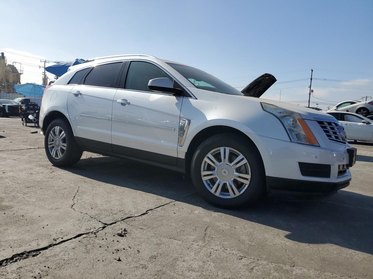 2014 Cadillac Srx Luxury Collection White vin: 3GYFNBE31ES651206