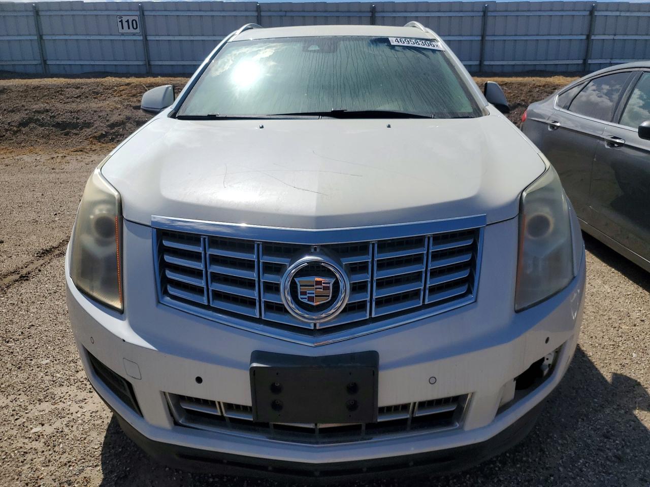 2014 Cadillac Srx Luxury Collection White vin: 3GYFNBE31ES651206