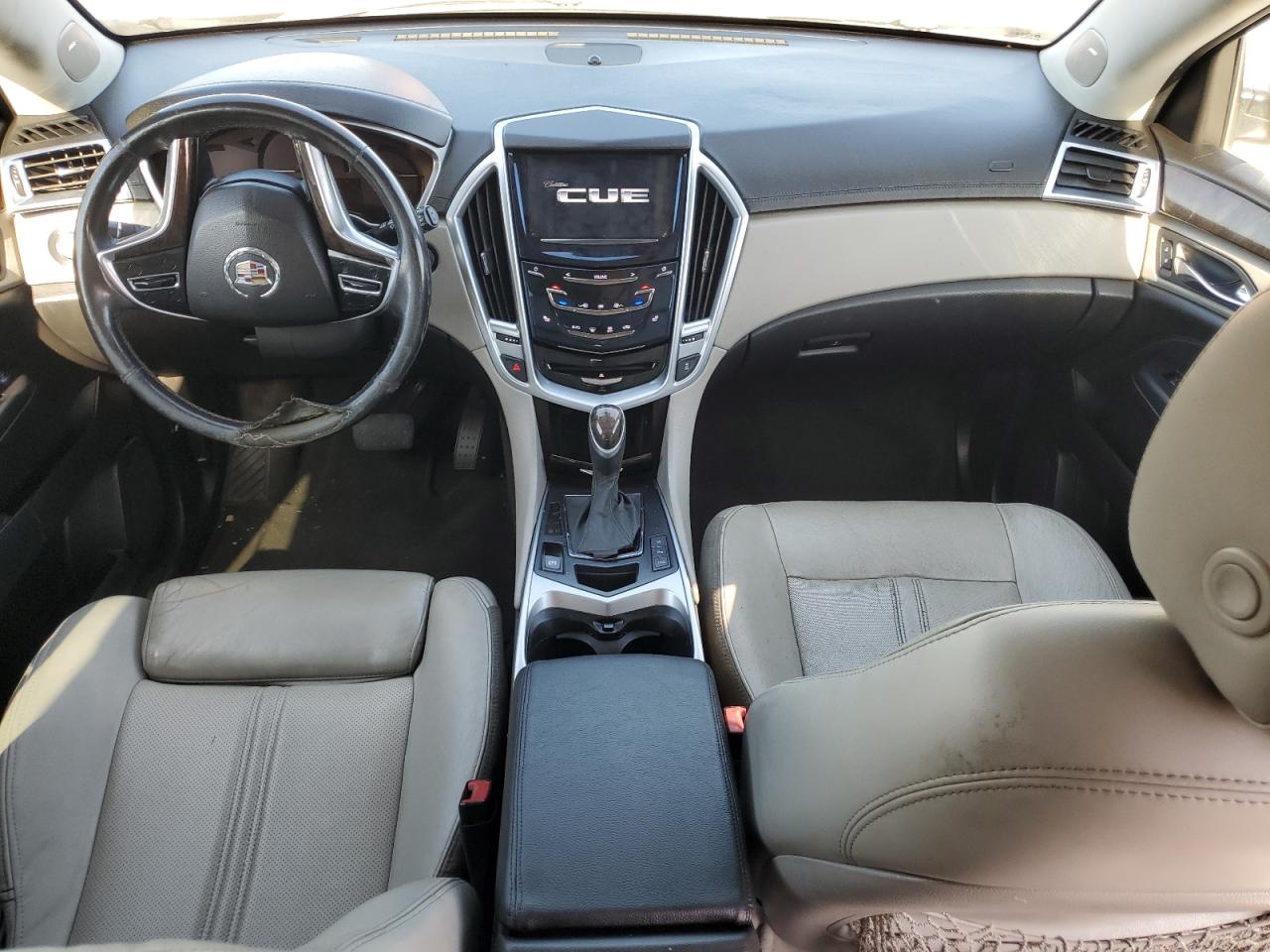 2014 Cadillac Srx Luxury Collection White vin: 3GYFNBE31ES651206