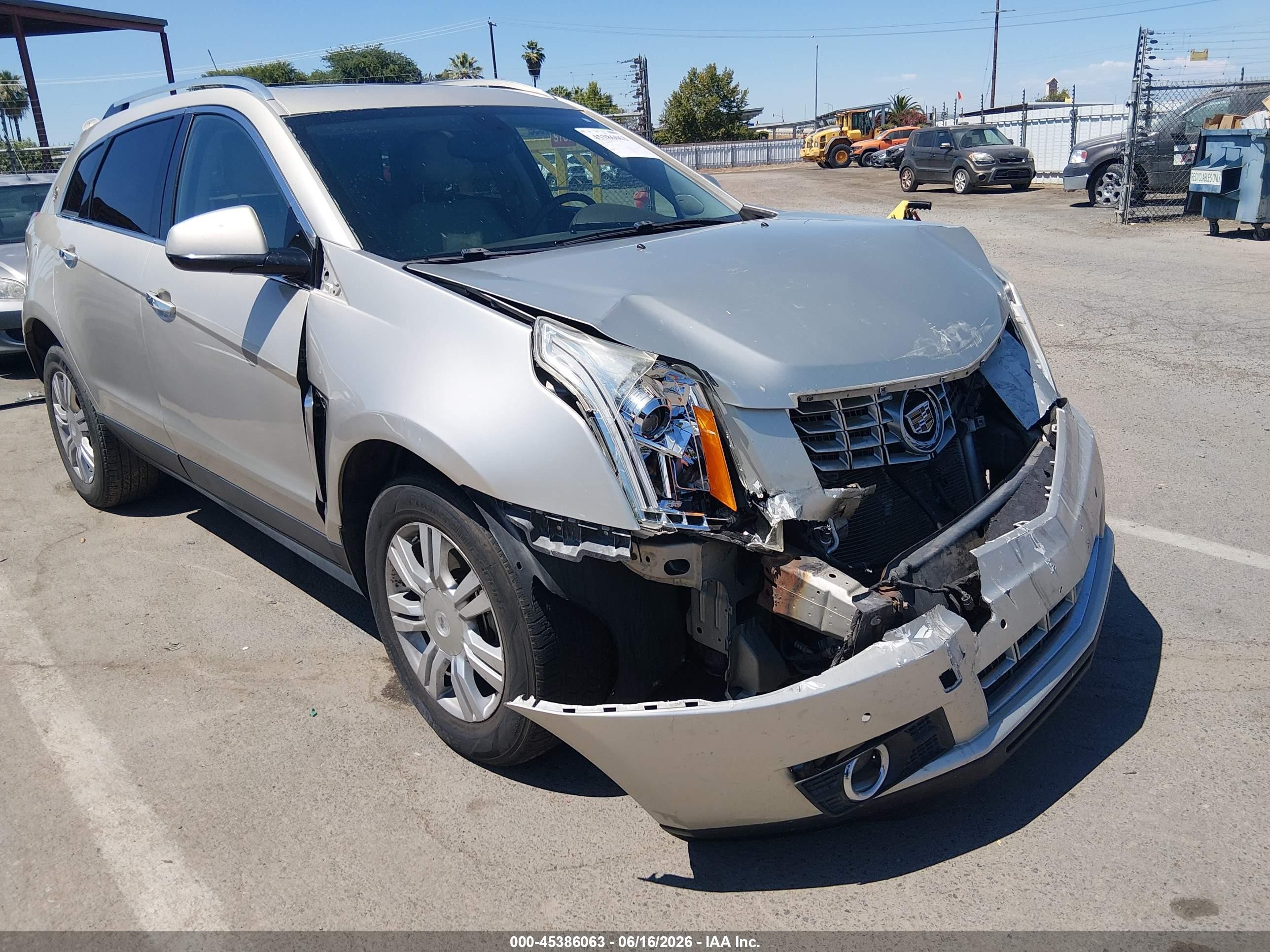 2014 Cadillac Srx Luxury Collection Tan vin: 3GYFNBE31ES653795