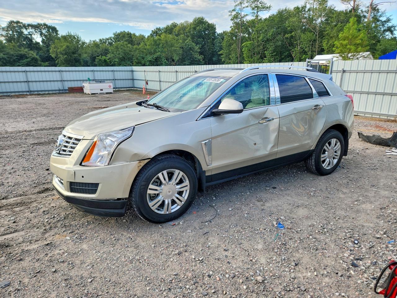 2014 Cadillac Srx Luxury Collection Cream vin: 3GYFNBE31ES658995