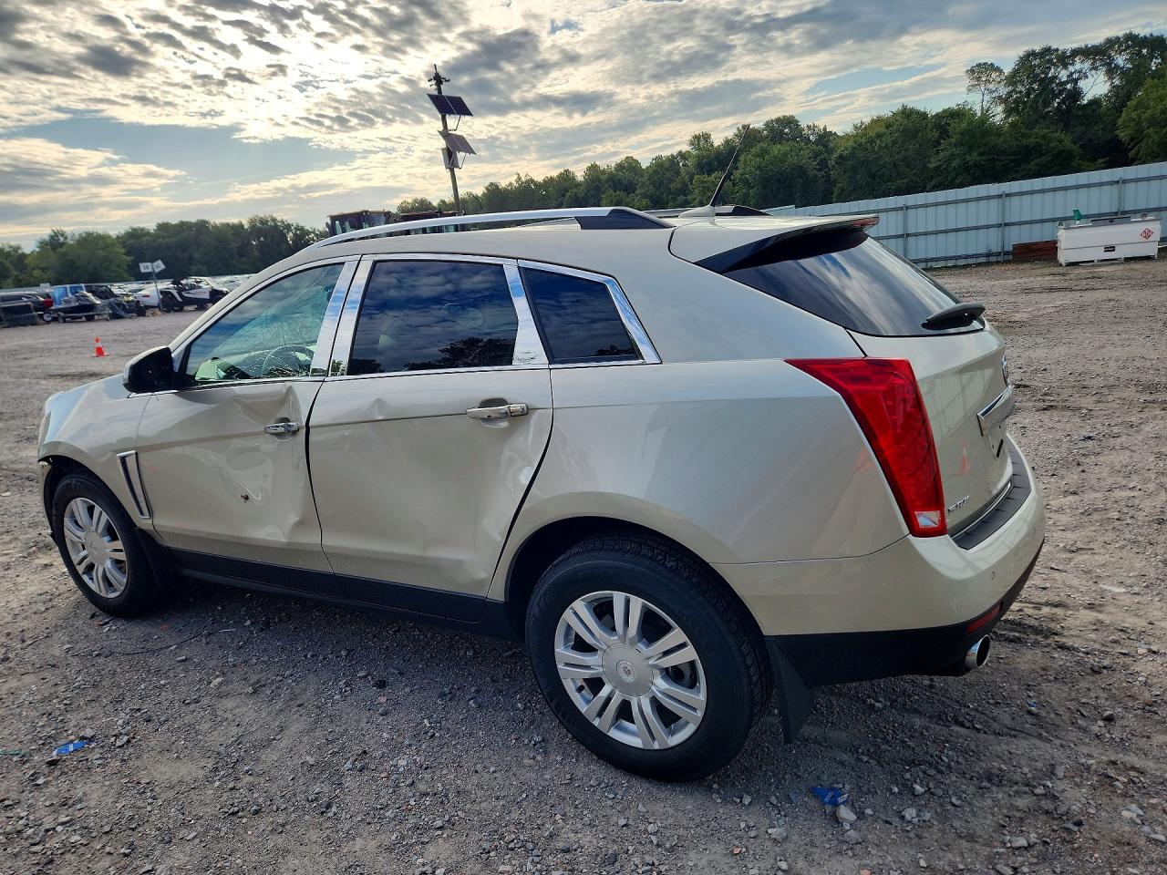2014 Cadillac Srx Luxury Collection Cream vin: 3GYFNBE31ES658995