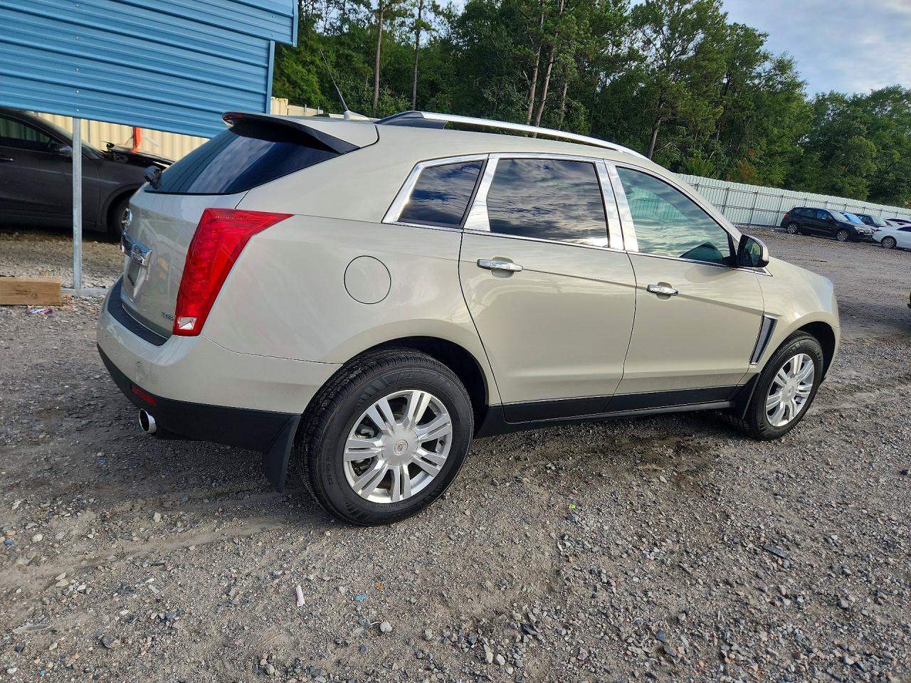 2014 Cadillac Srx Luxury Collection Cream vin: 3GYFNBE31ES658995