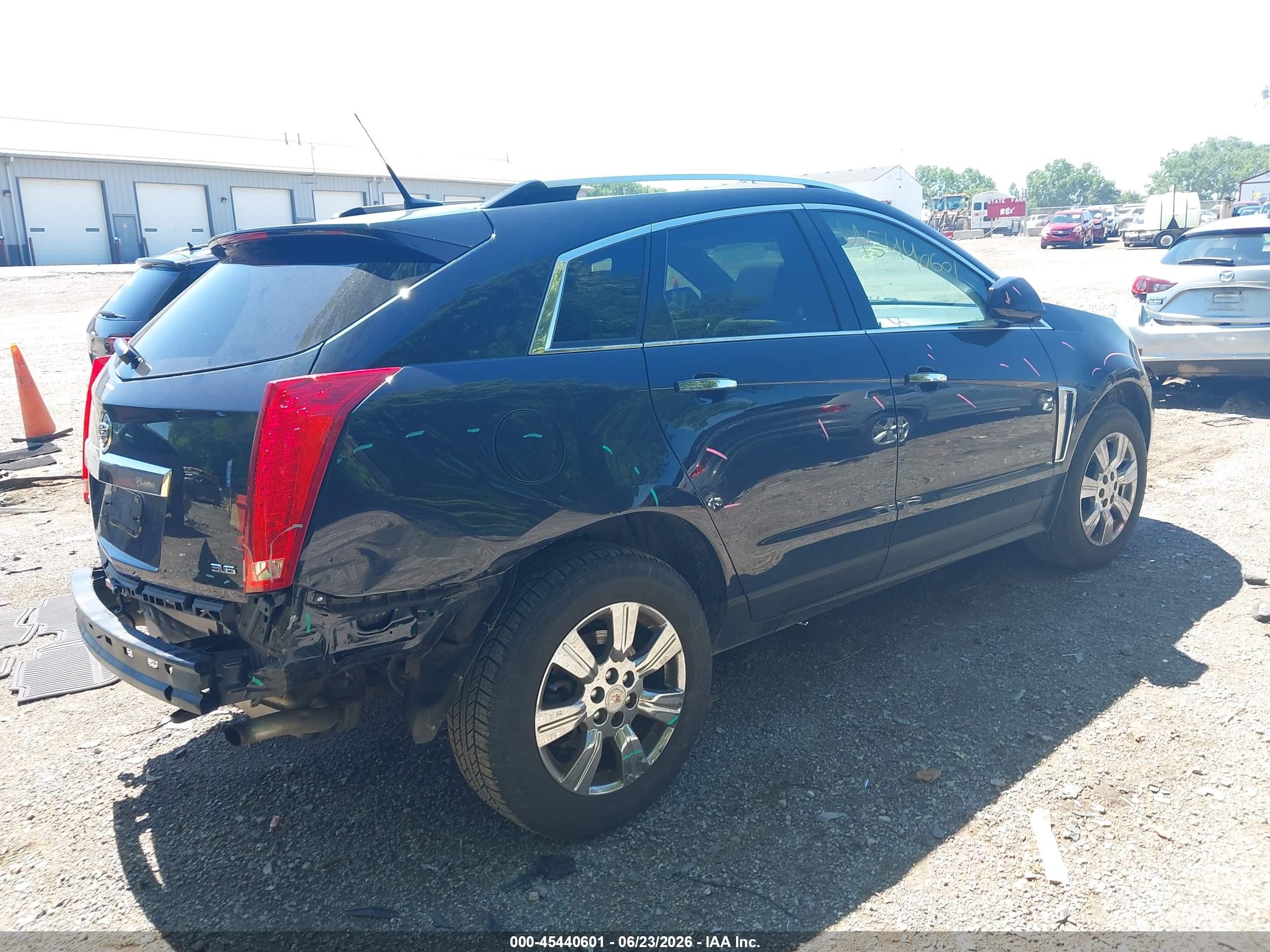 2014 Cadillac Srx Luxury Collection Синий vin: 3GYFNBE31ES674663