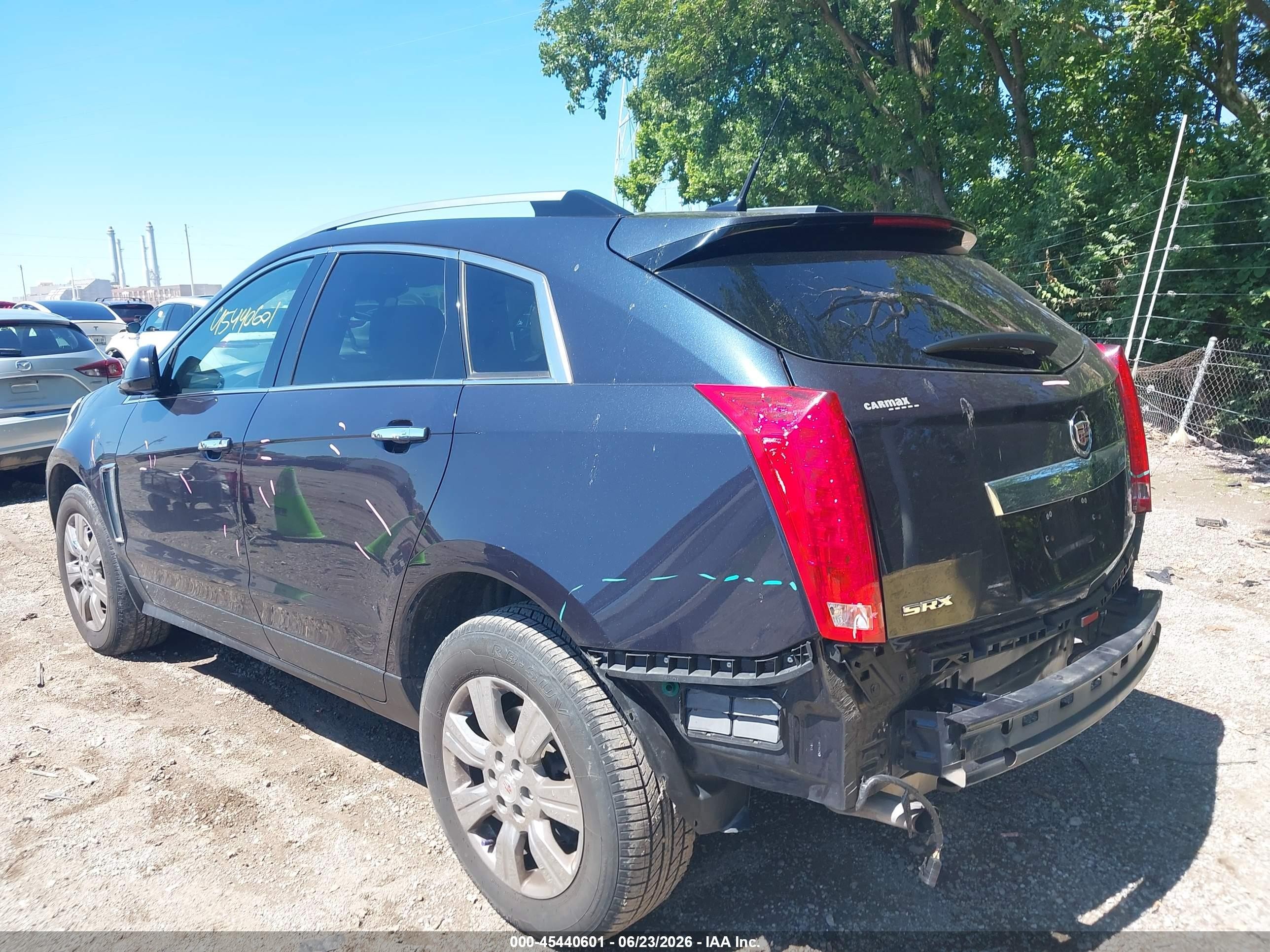 2014 Cadillac Srx Luxury Collection Синий vin: 3GYFNBE31ES674663