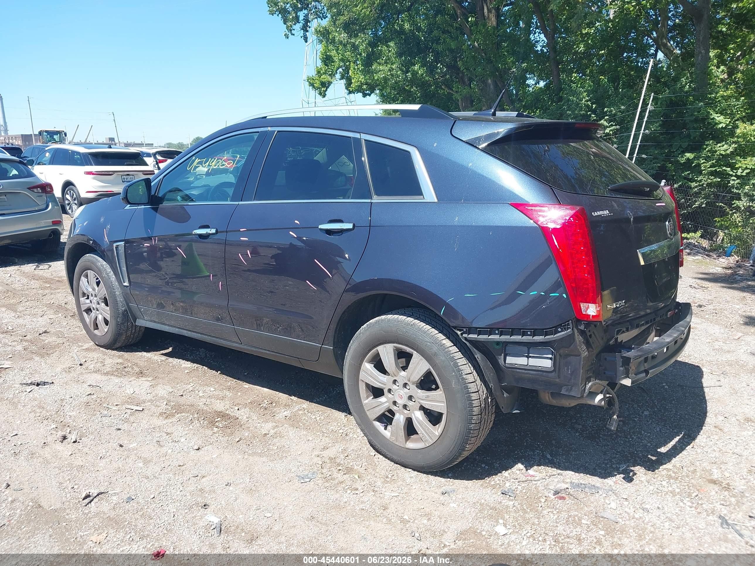 2014 Cadillac Srx Luxury Collection Синий vin: 3GYFNBE31ES674663