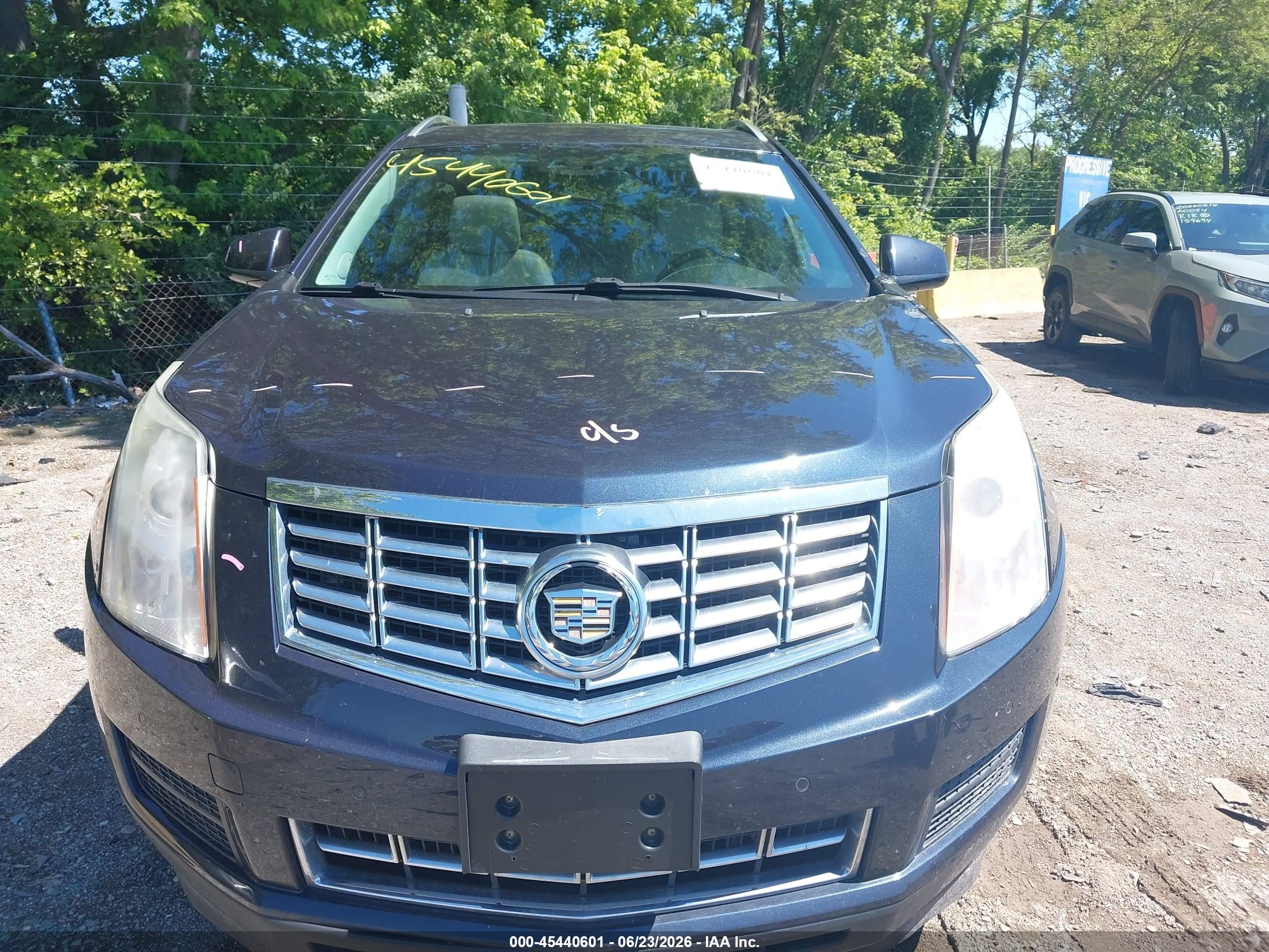 2014 Cadillac Srx Luxury Collection Синий vin: 3GYFNBE31ES674663