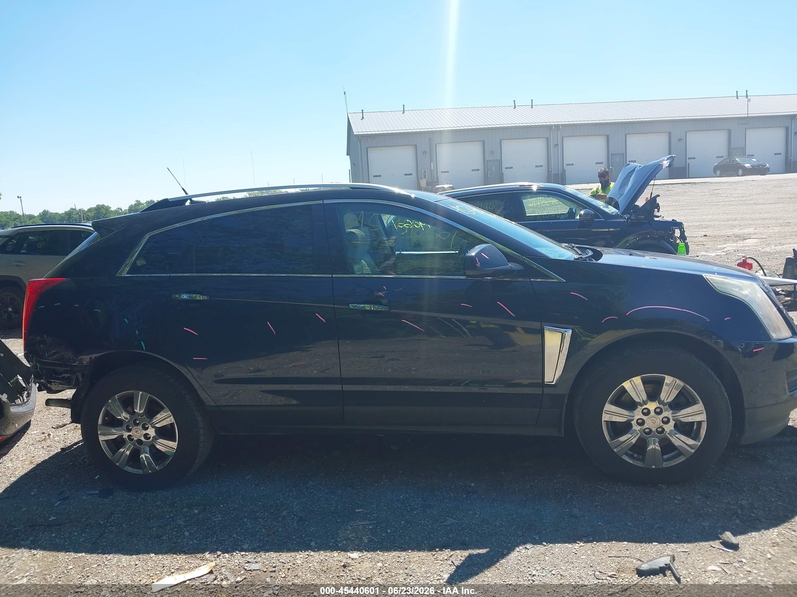 2014 Cadillac Srx Luxury Collection Синий vin: 3GYFNBE31ES674663