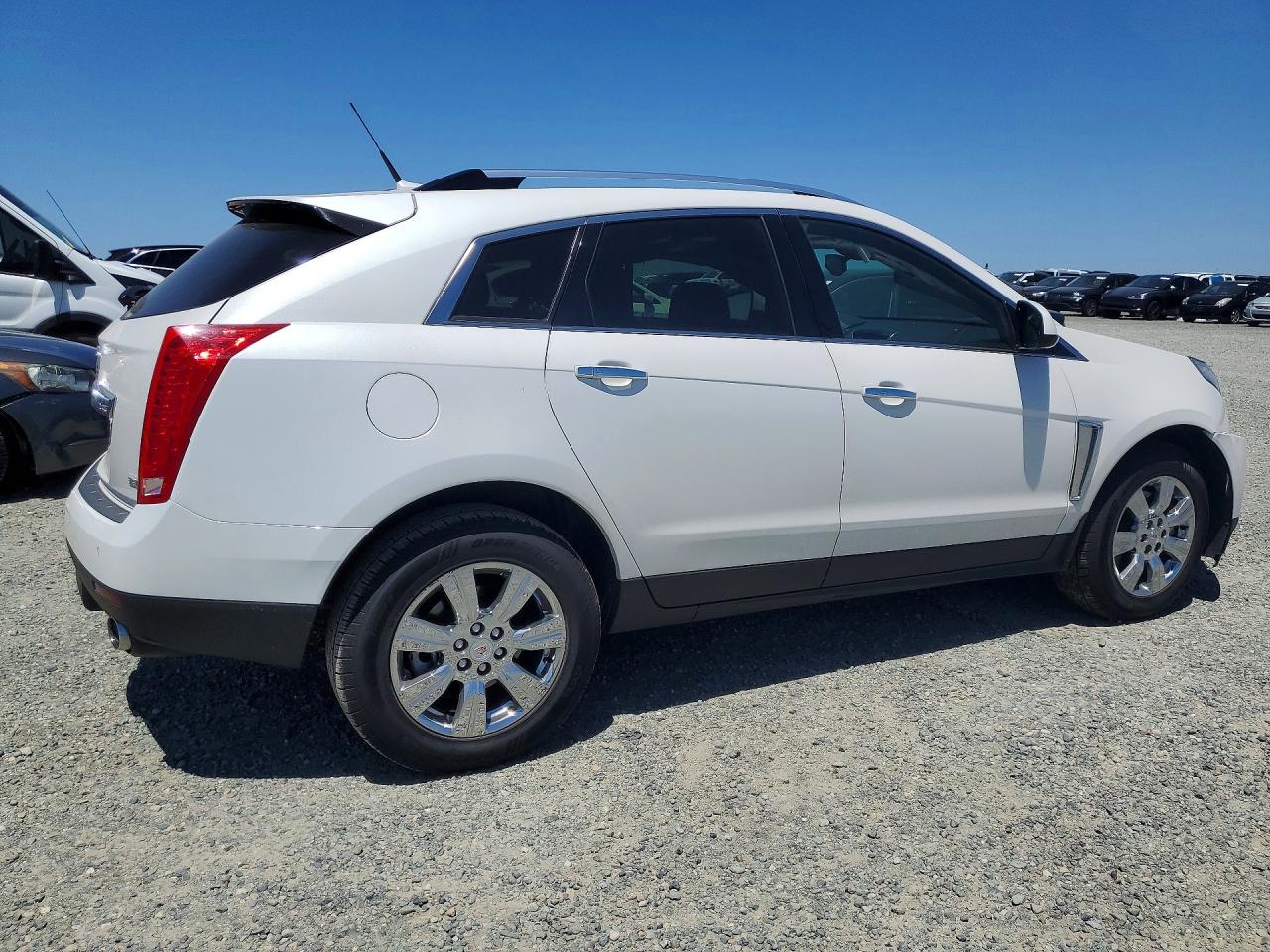 2014 Cadillac Srx Luxury Collection White vin: 3GYFNBE31ES687249
