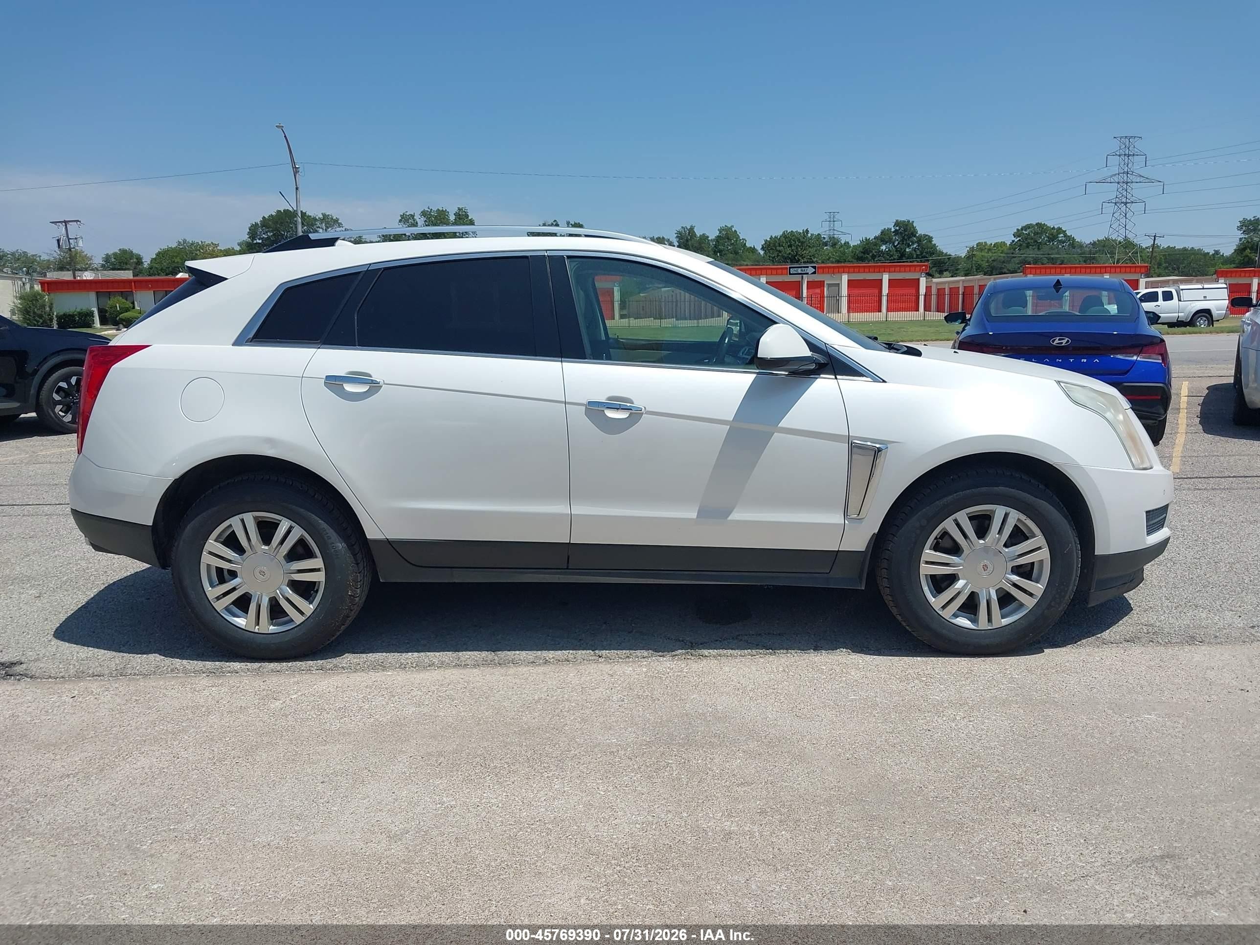 2015 Cadillac Srx Luxury Collection White vin: 3GYFNBE31FS526028