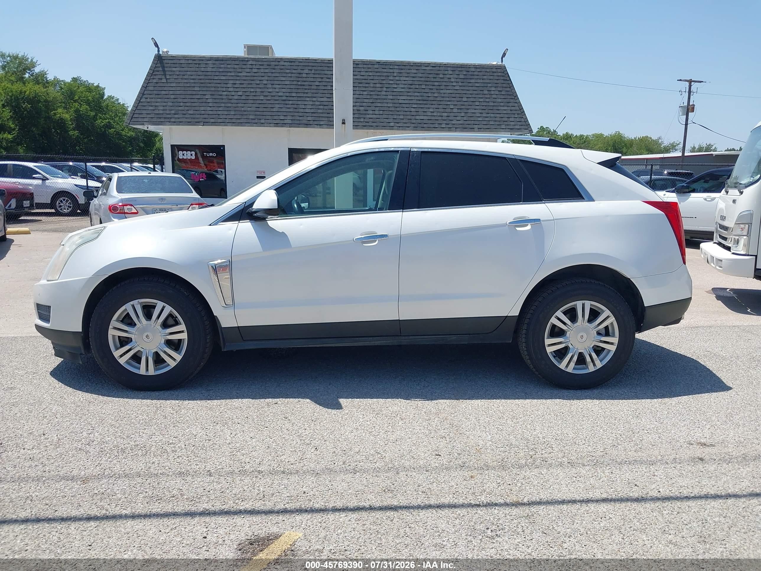 2015 Cadillac Srx Luxury Collection White vin: 3GYFNBE31FS526028