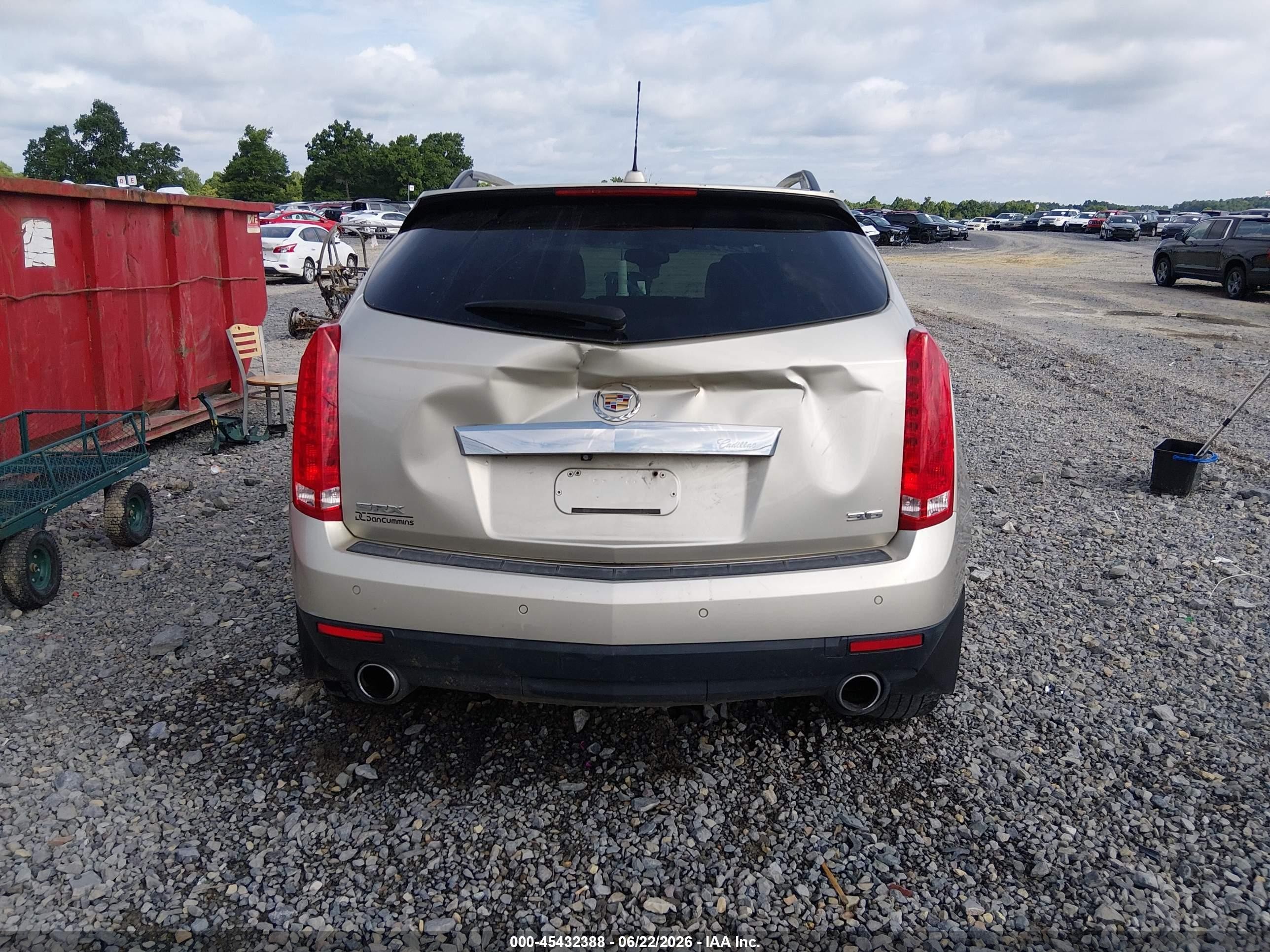 2015 Cadillac Srx Luxury Collection Gold vin: 3GYFNBE31FS546313