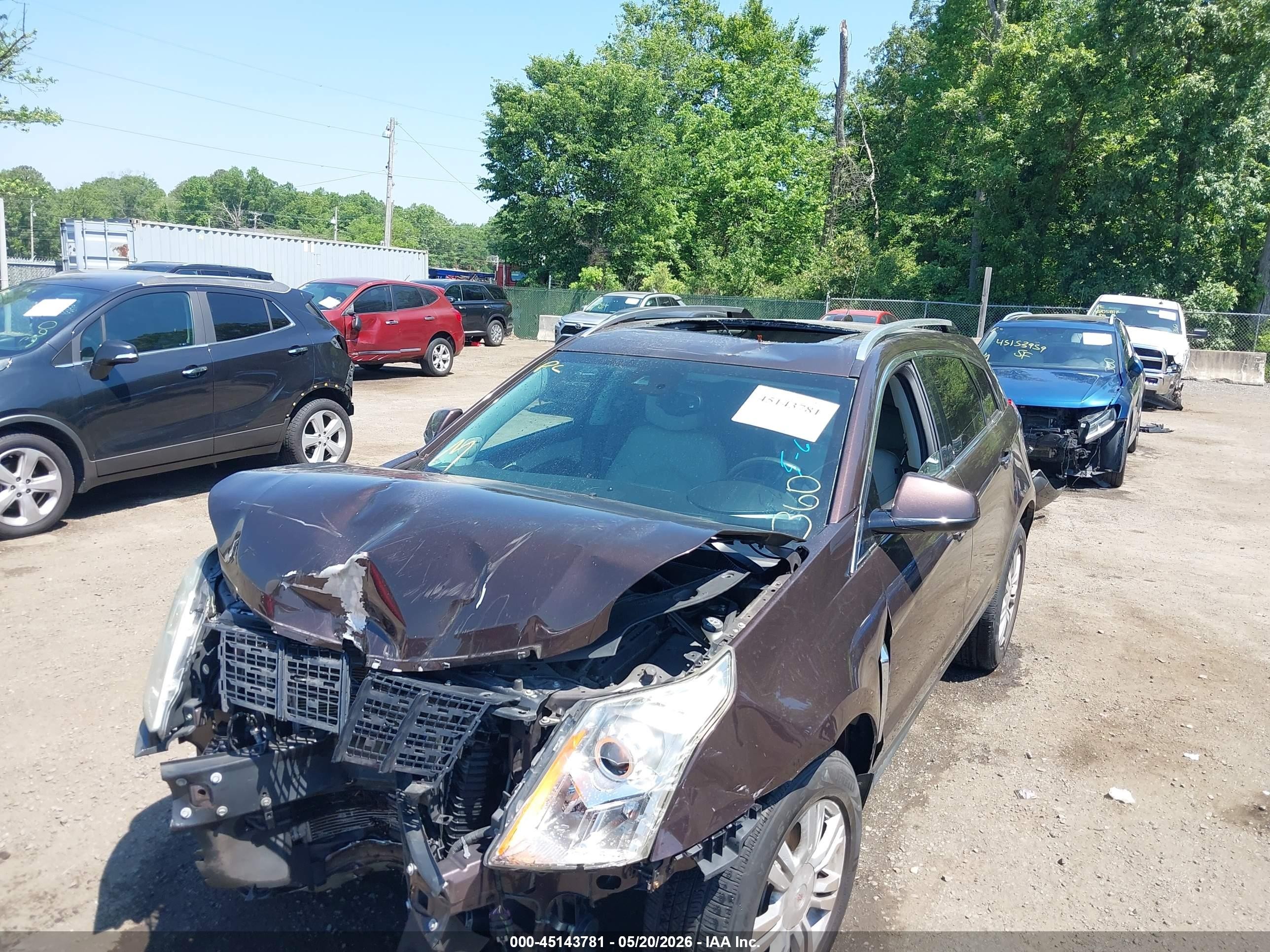 2015 Cadillac Srx Luxury Collection Burgundy vin: 3GYFNBE31FS562270